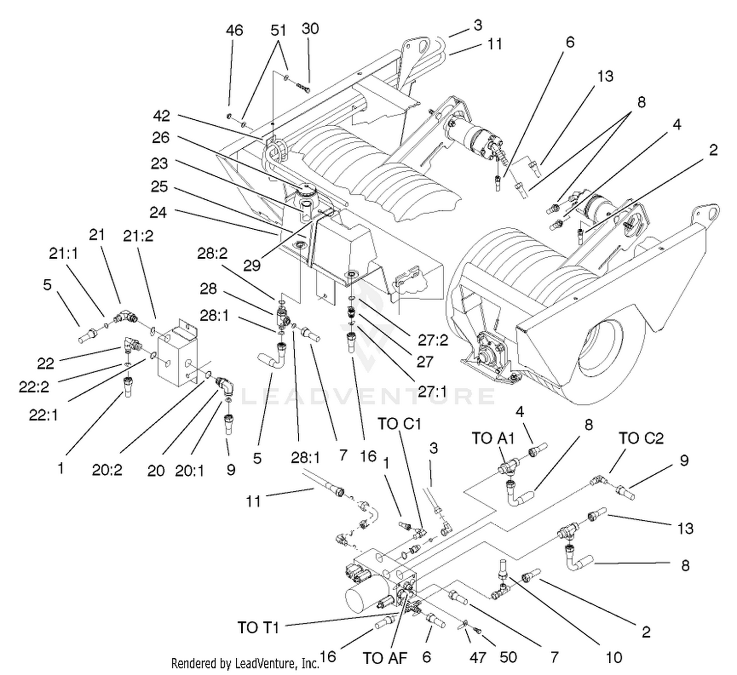 Hydraulics Installation Assembly