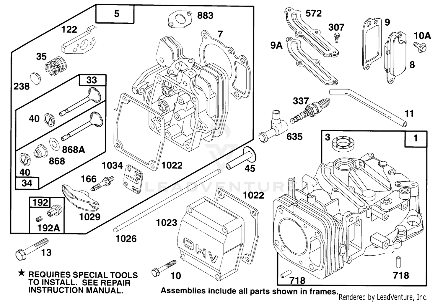 Assembly diagram