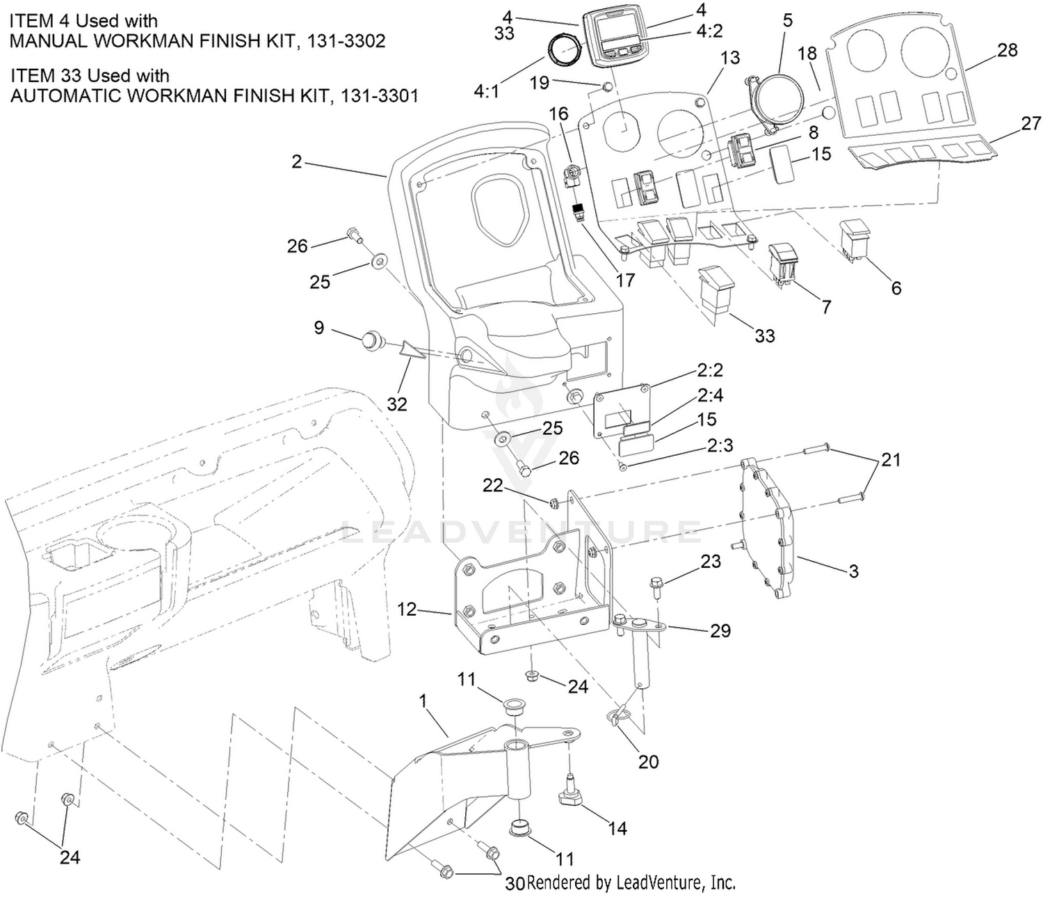 Control Console Assembly