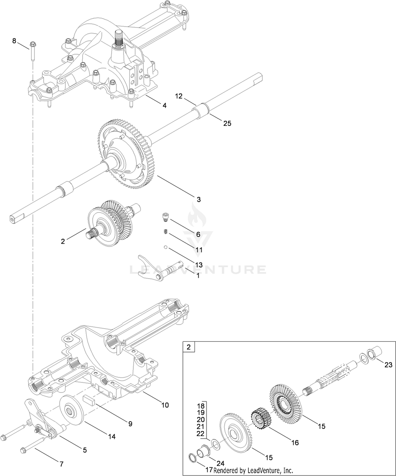 Transmission Assembly No. 112-6256