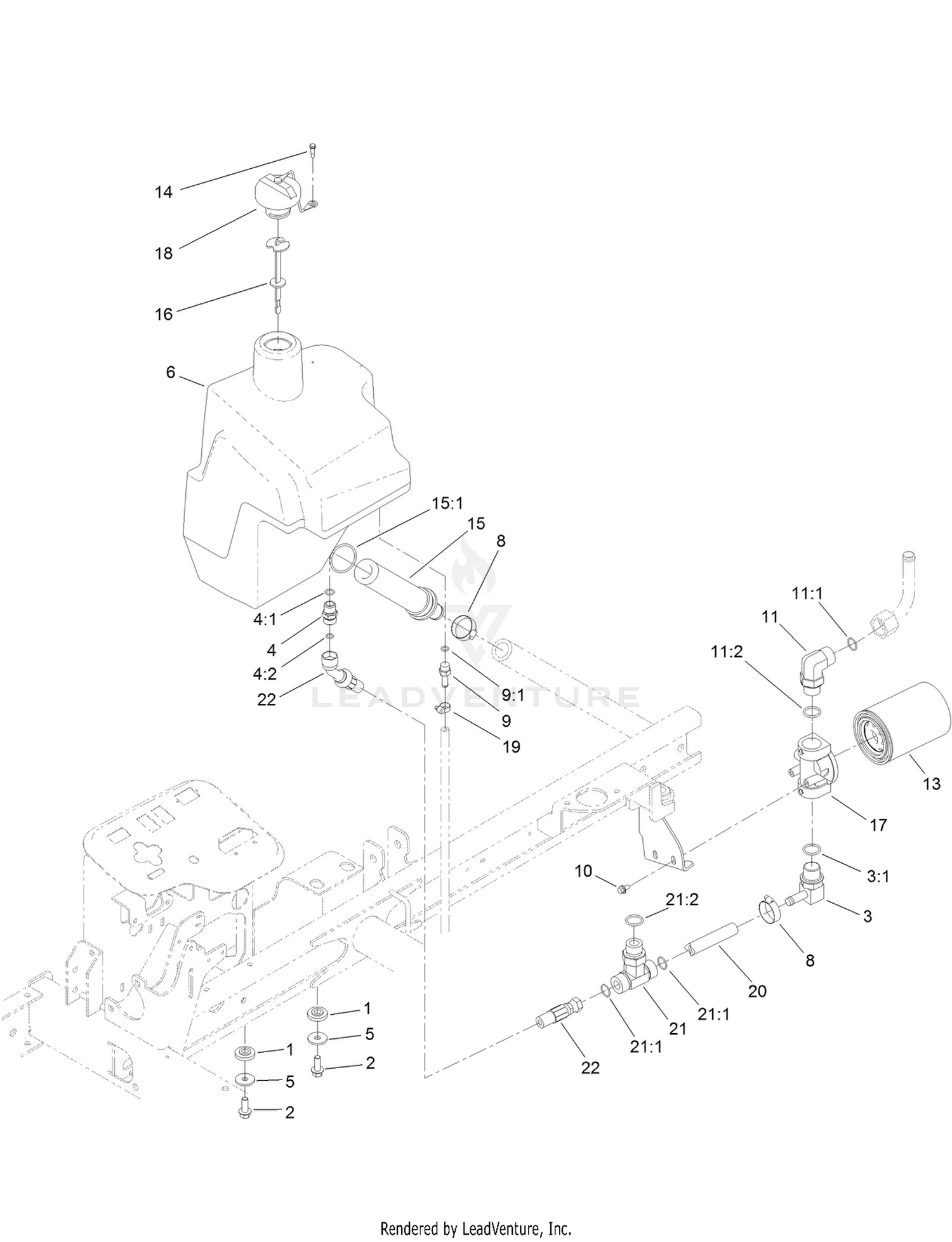 Hydraulic Tank Assembly