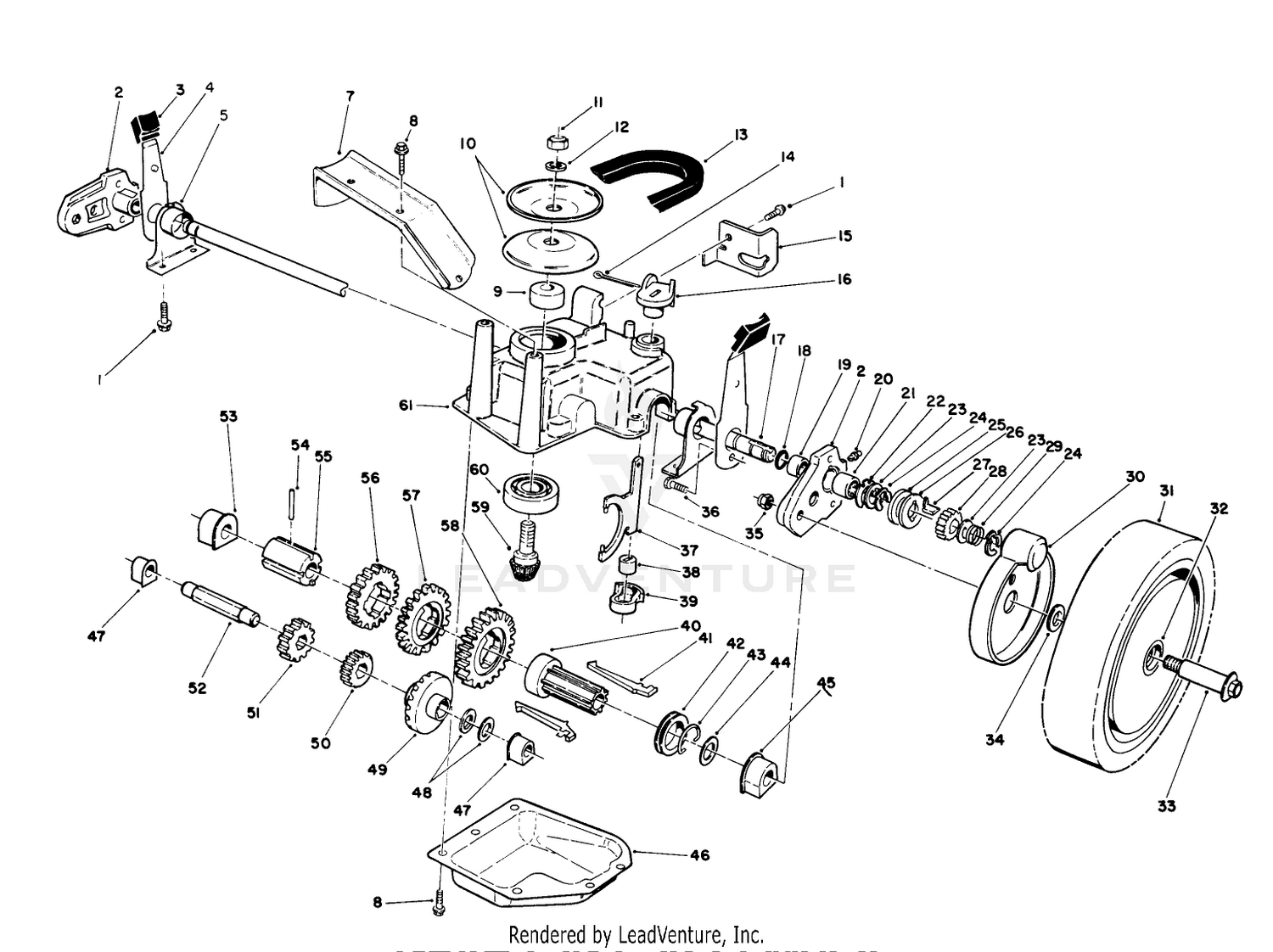Gear Case Assembly