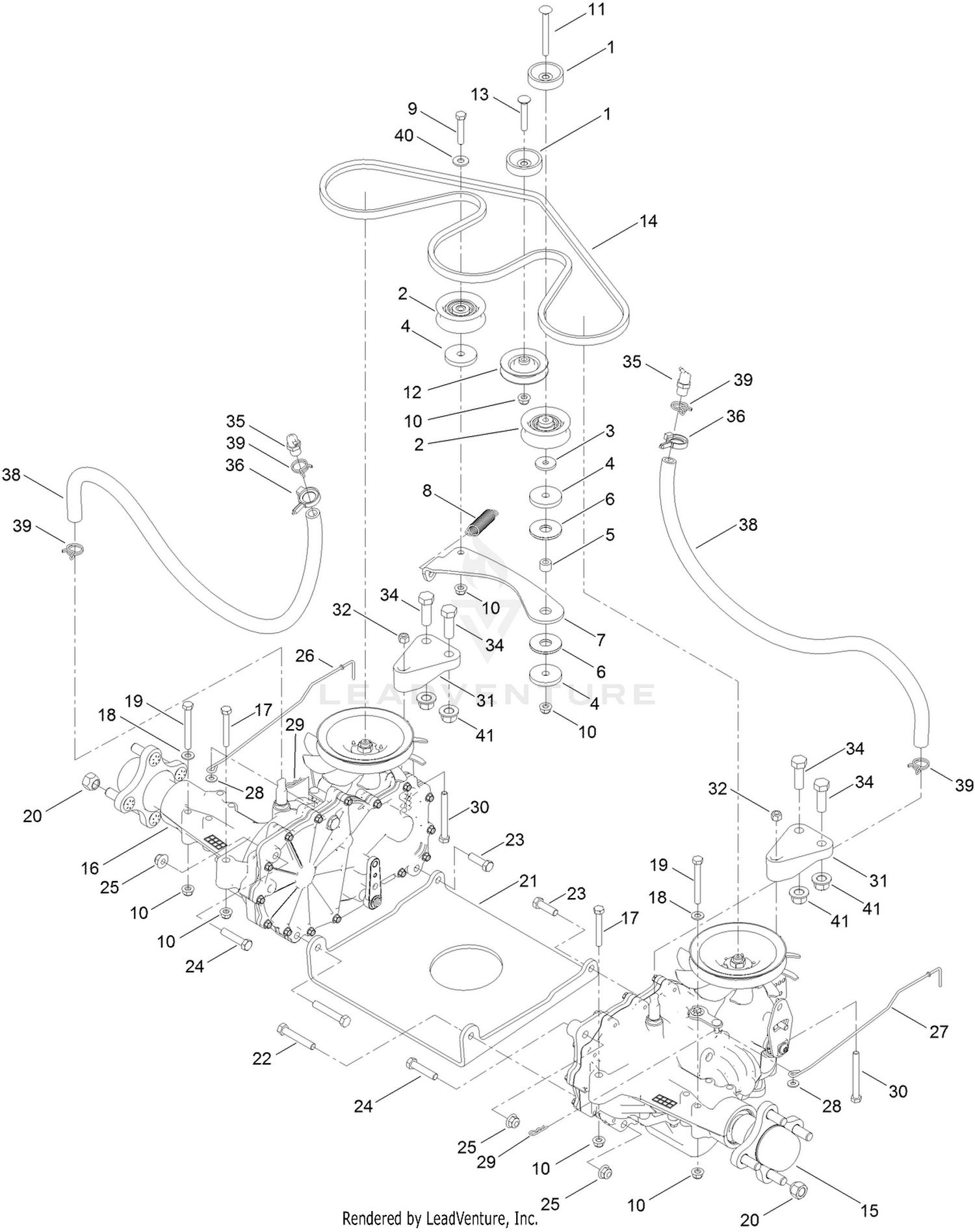 Hydro Transmission Assembly