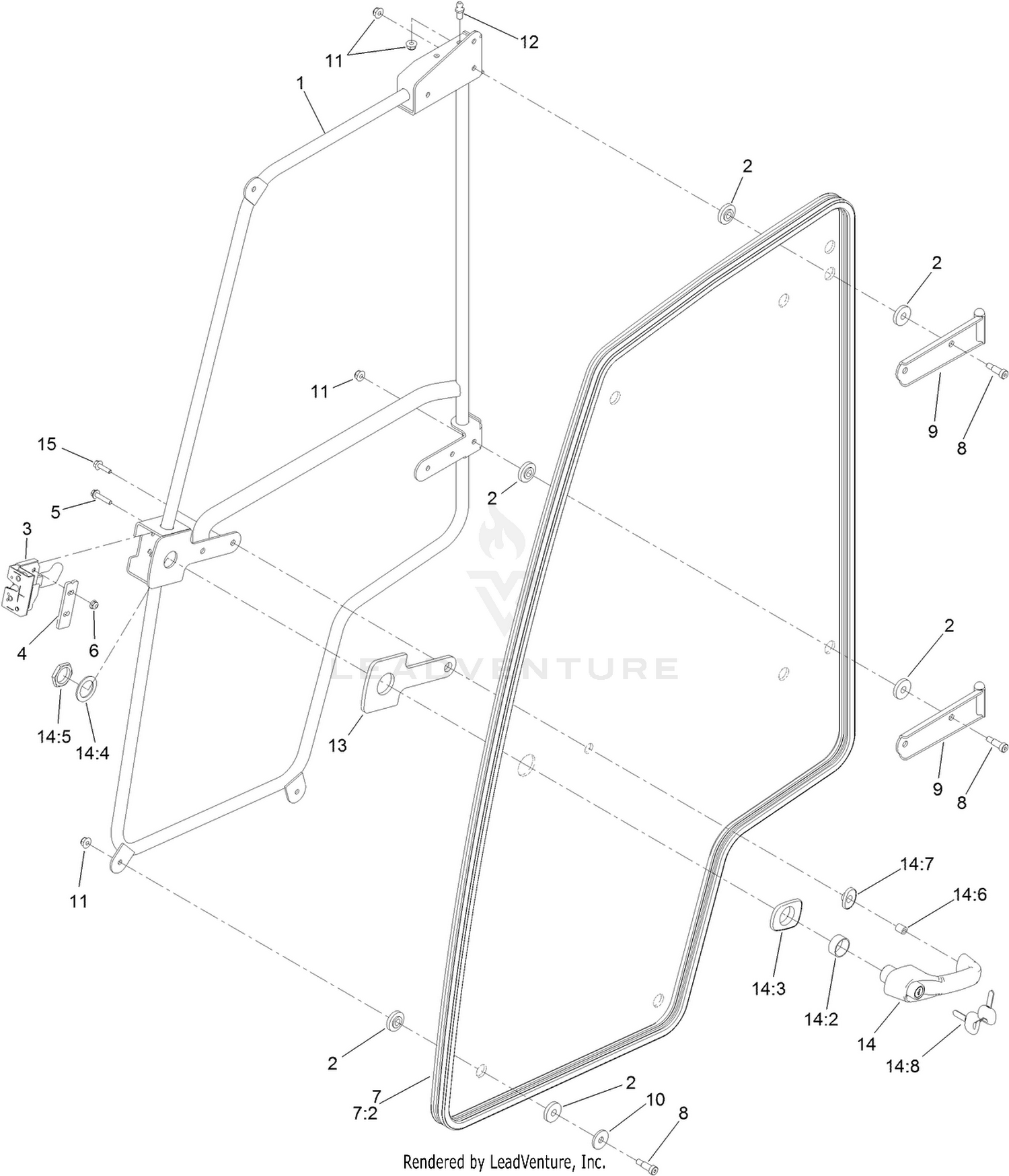 LH Door Assembly