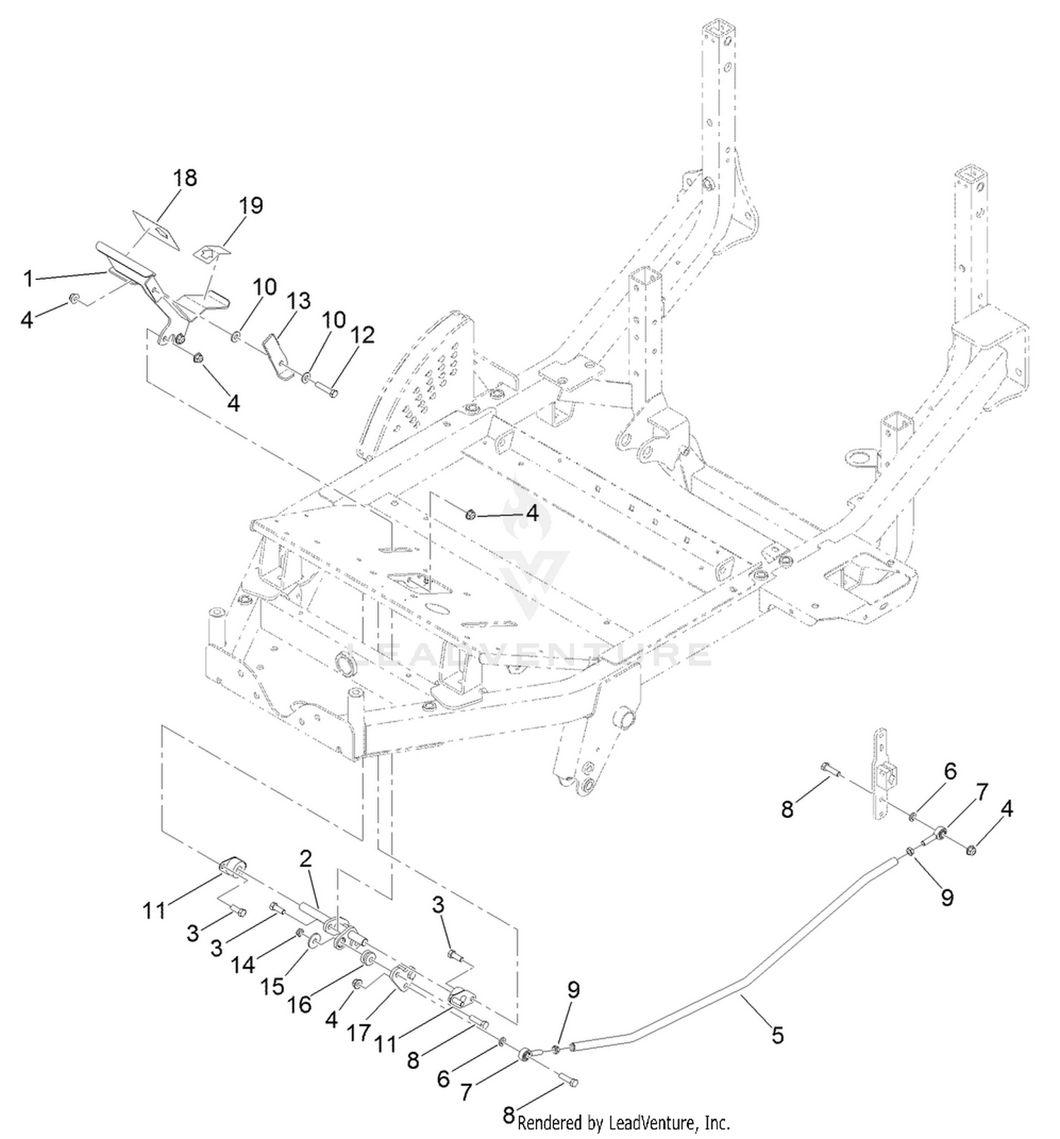 Traction Pedal Assembly