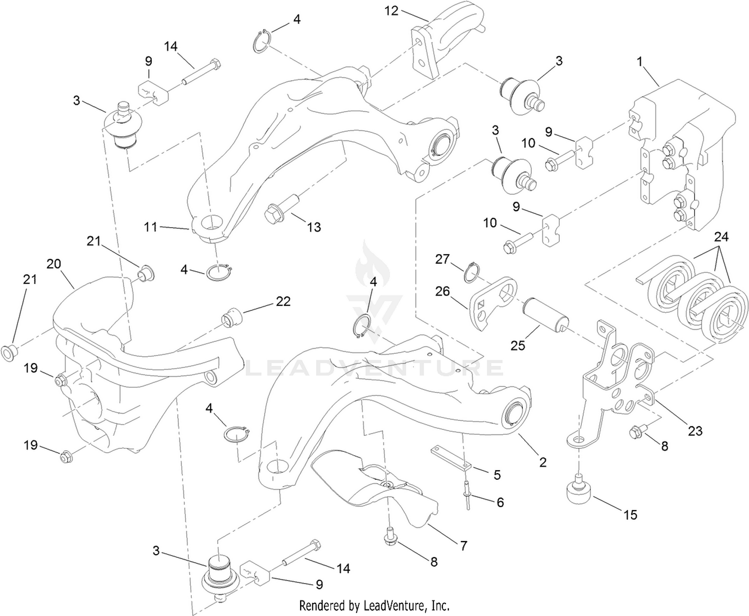 Suspension A-Arm Assembly