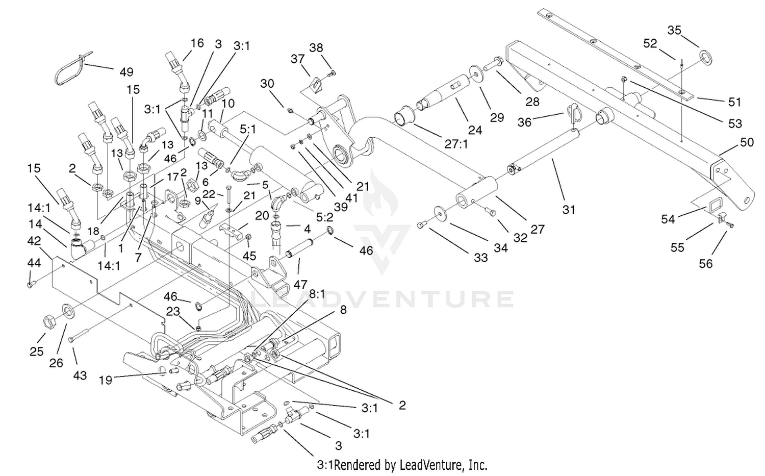 Rear Liftarm Assembly