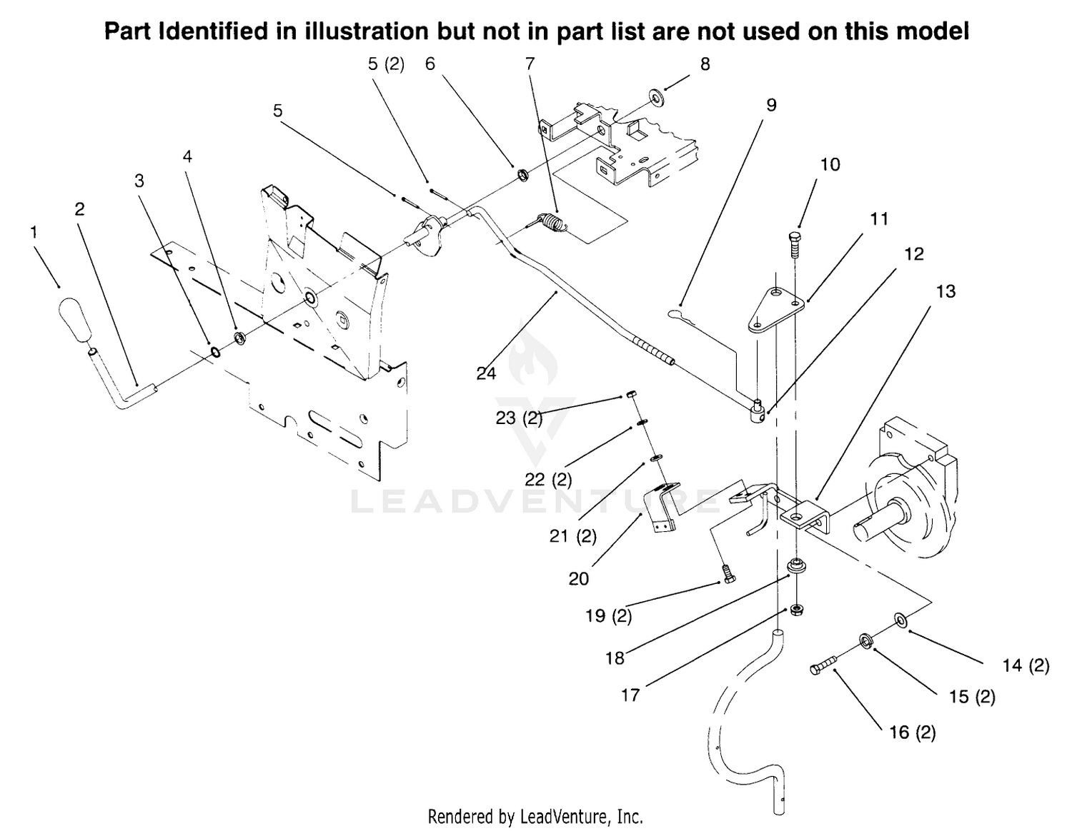 Pto Clutch Linkage