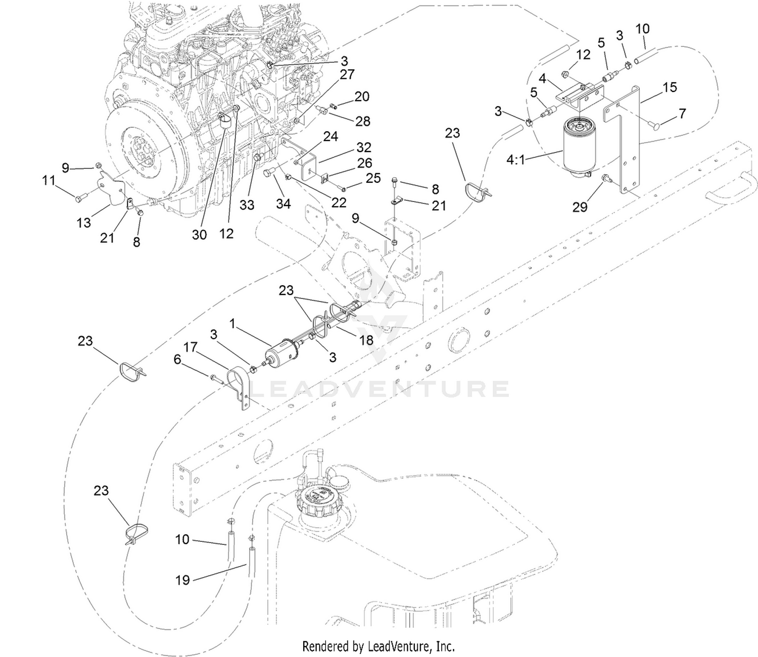 Fuel Delivery System Assembly
