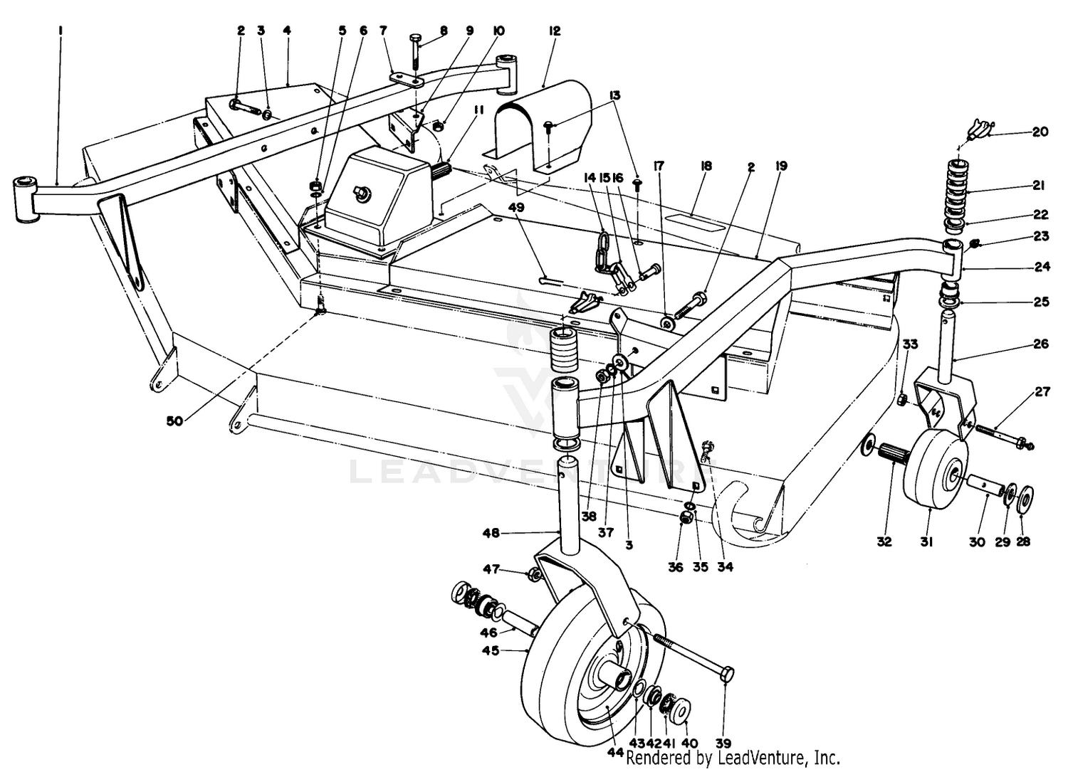 Cutting Unit Model No.30710 (continued)