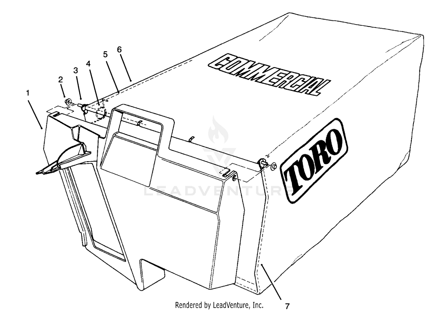 Grass Bag Assembly No. 11-5609