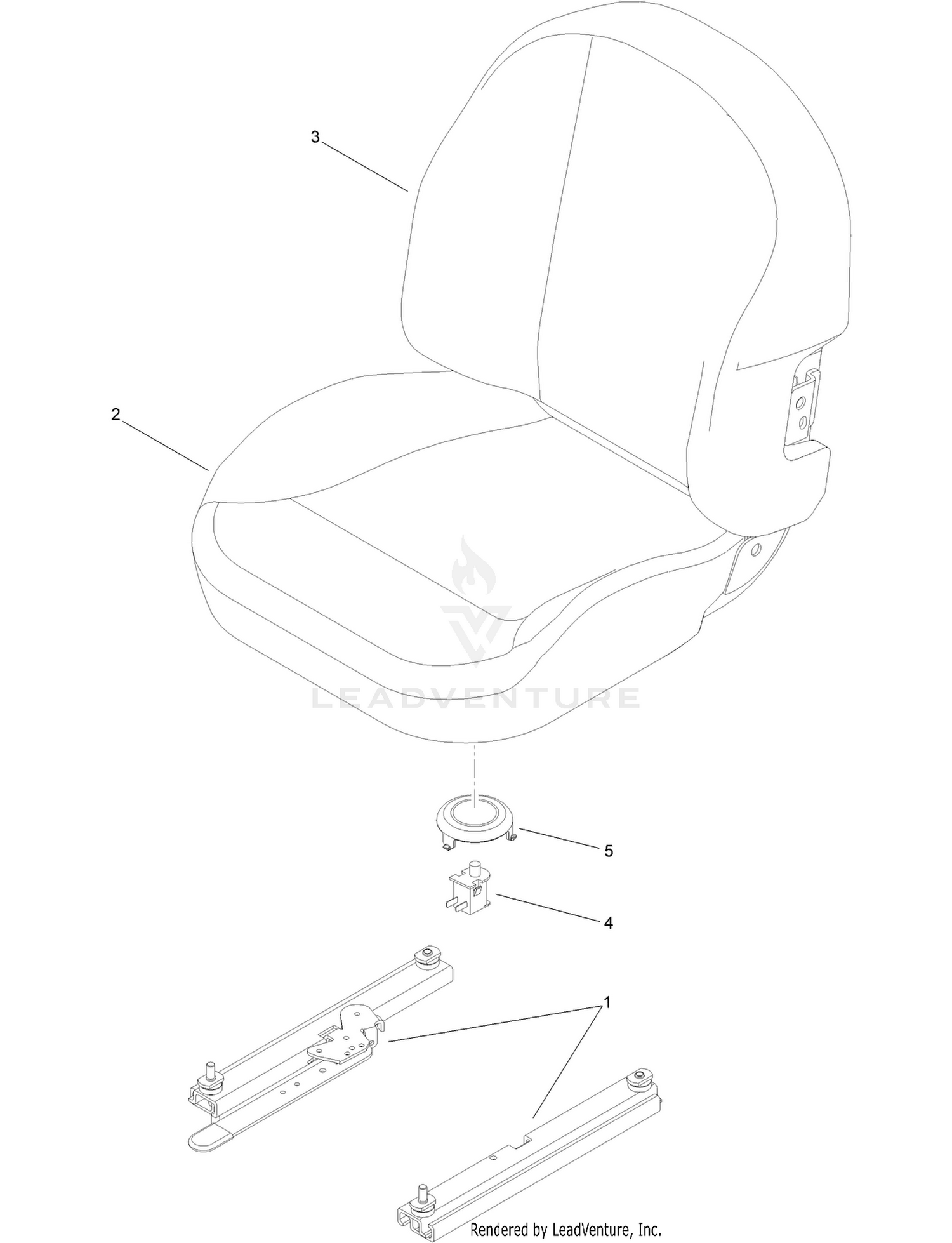 Seat Assembly No. 144-1350
