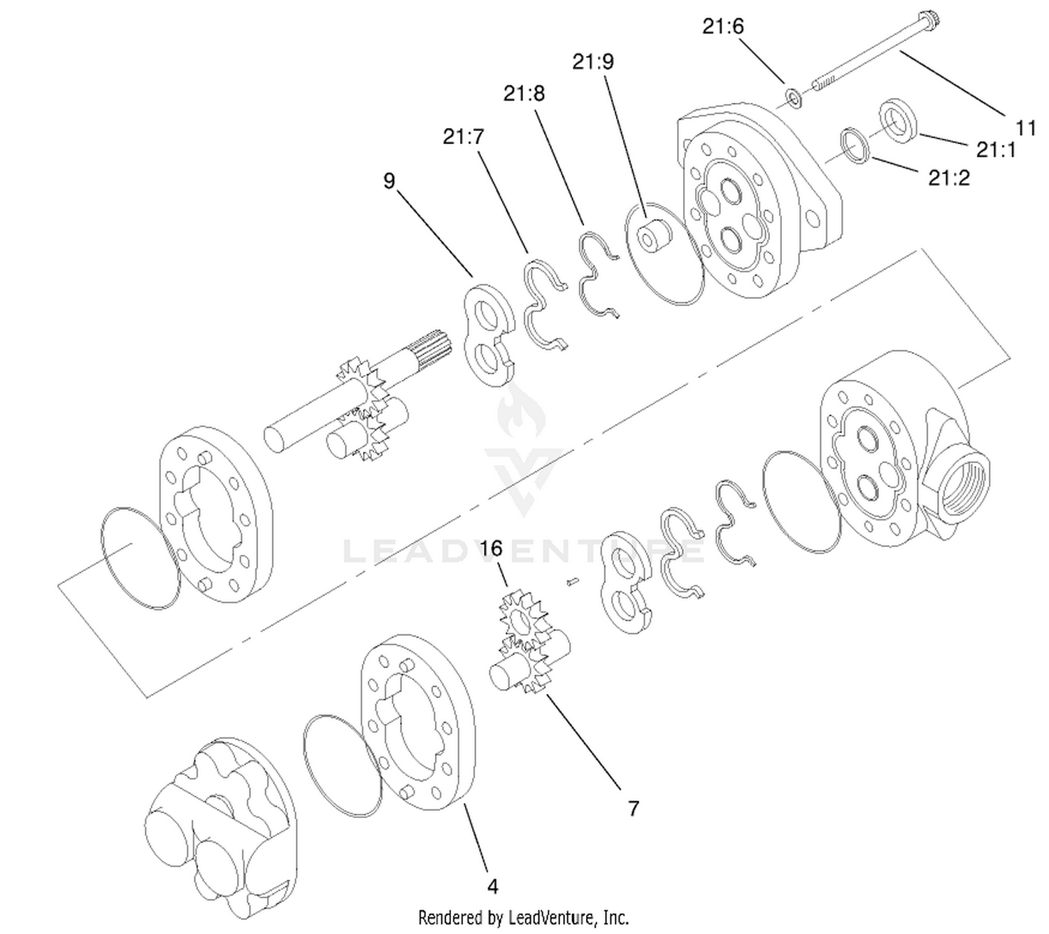 Gear Pump Assembly No. 95-8601