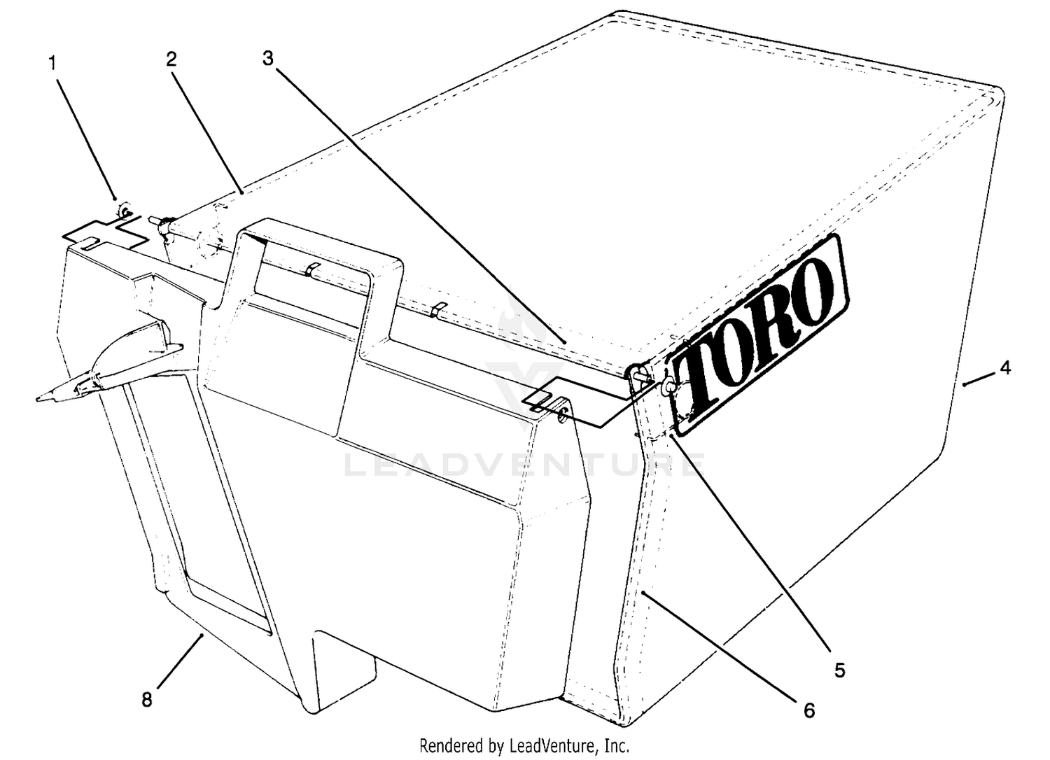 Grass Bag Assembly No. 11-0189