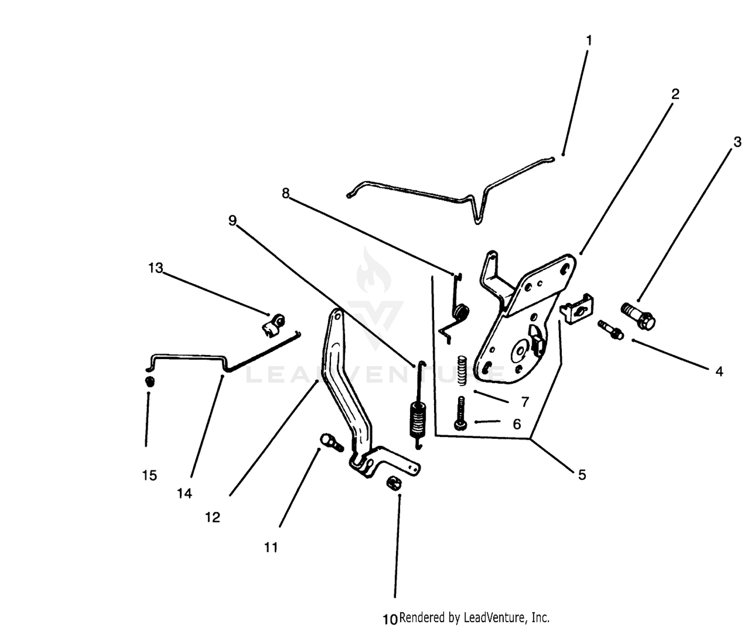 Engine Control-Engine Kohler Model No. Cv14 S-1429 (continued)