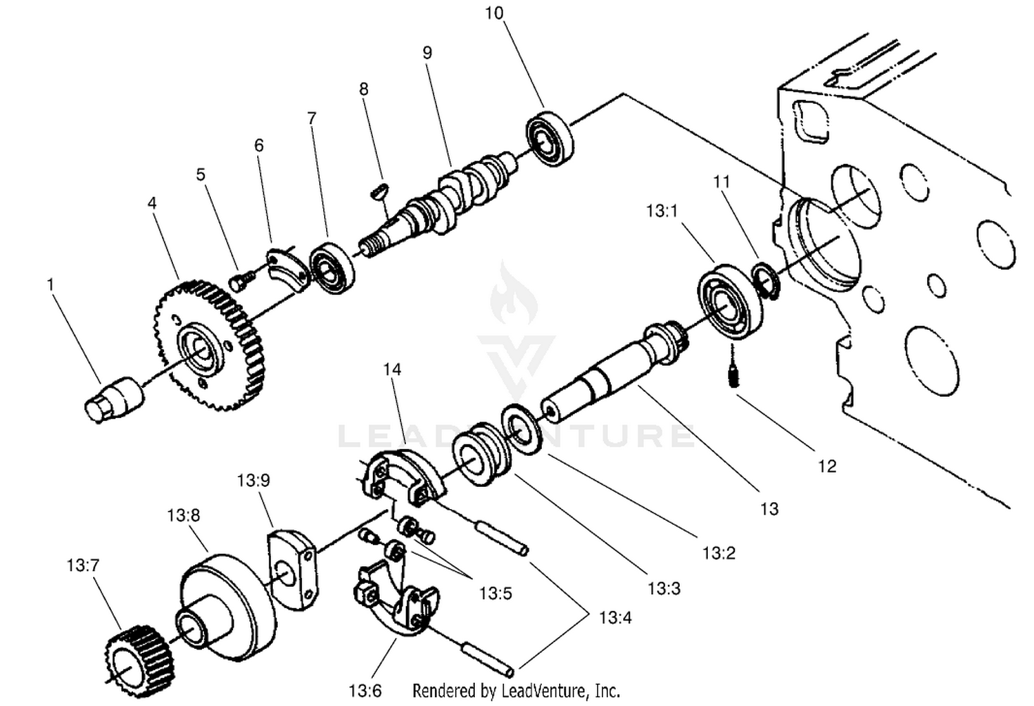 Fuel Camshaft Assembly
