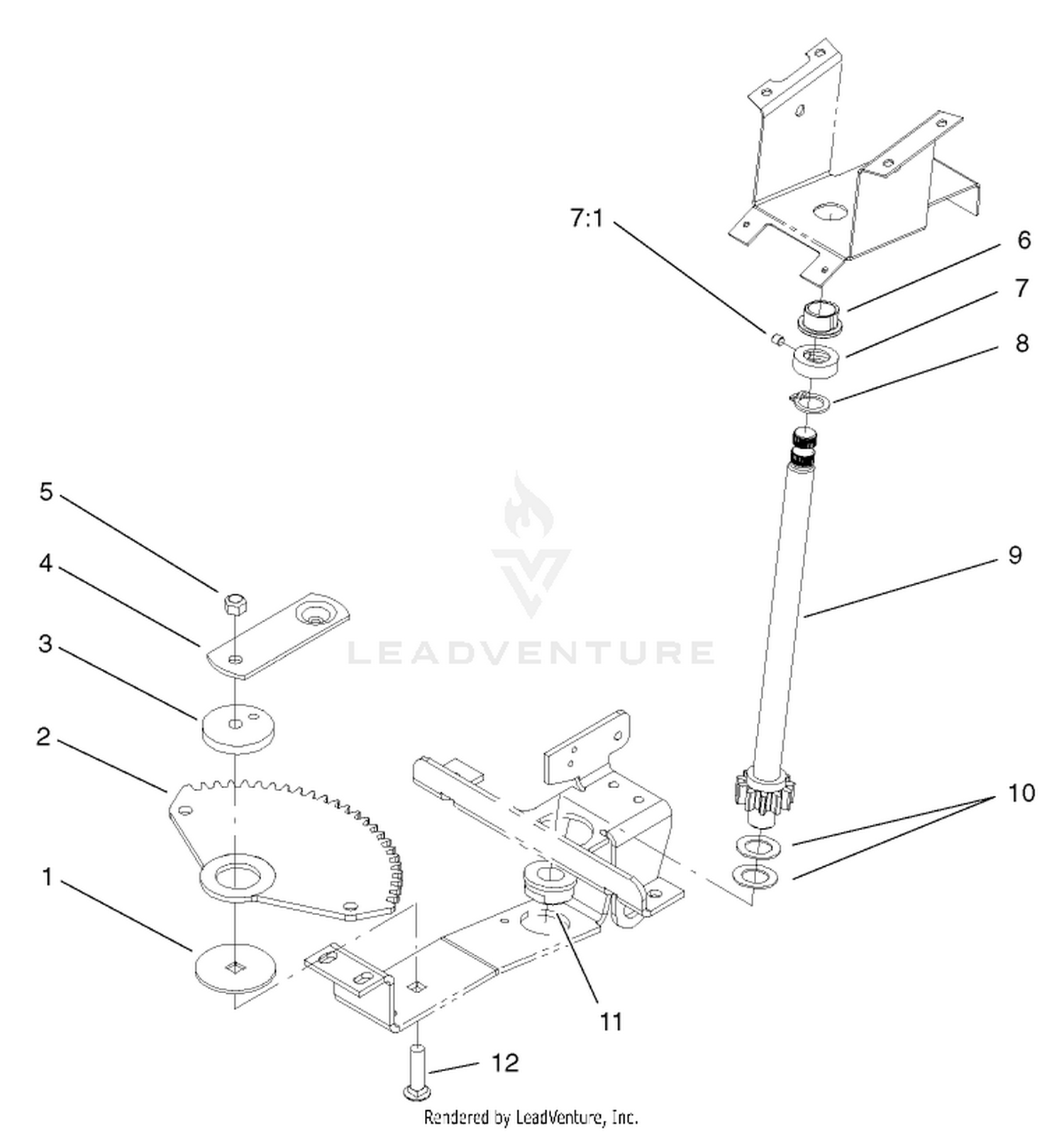 Lower Steering Assembly