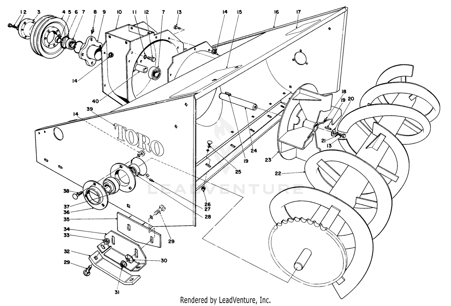 48" Snowthrower Model No. 30570 (optional)
