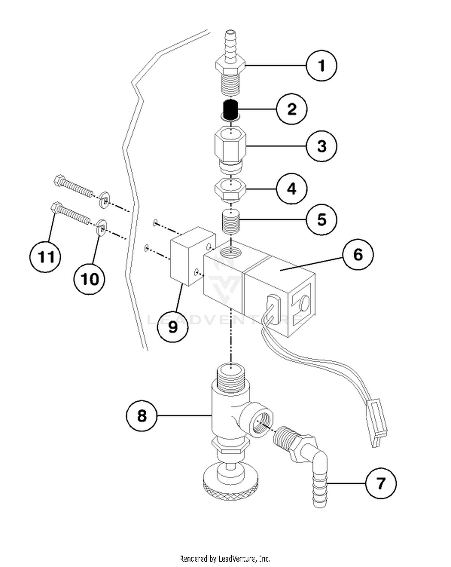 NEEDLE VALVE ASS-Y (94-7270)