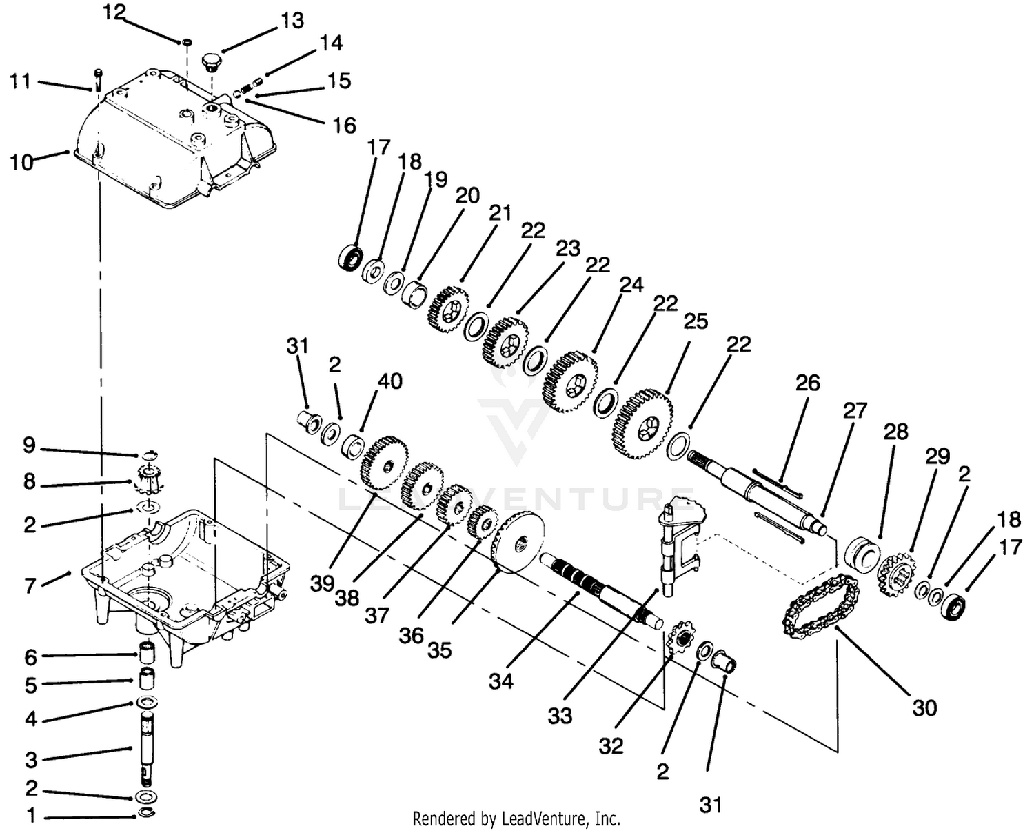 Peerless Transmission Model No. 700-039