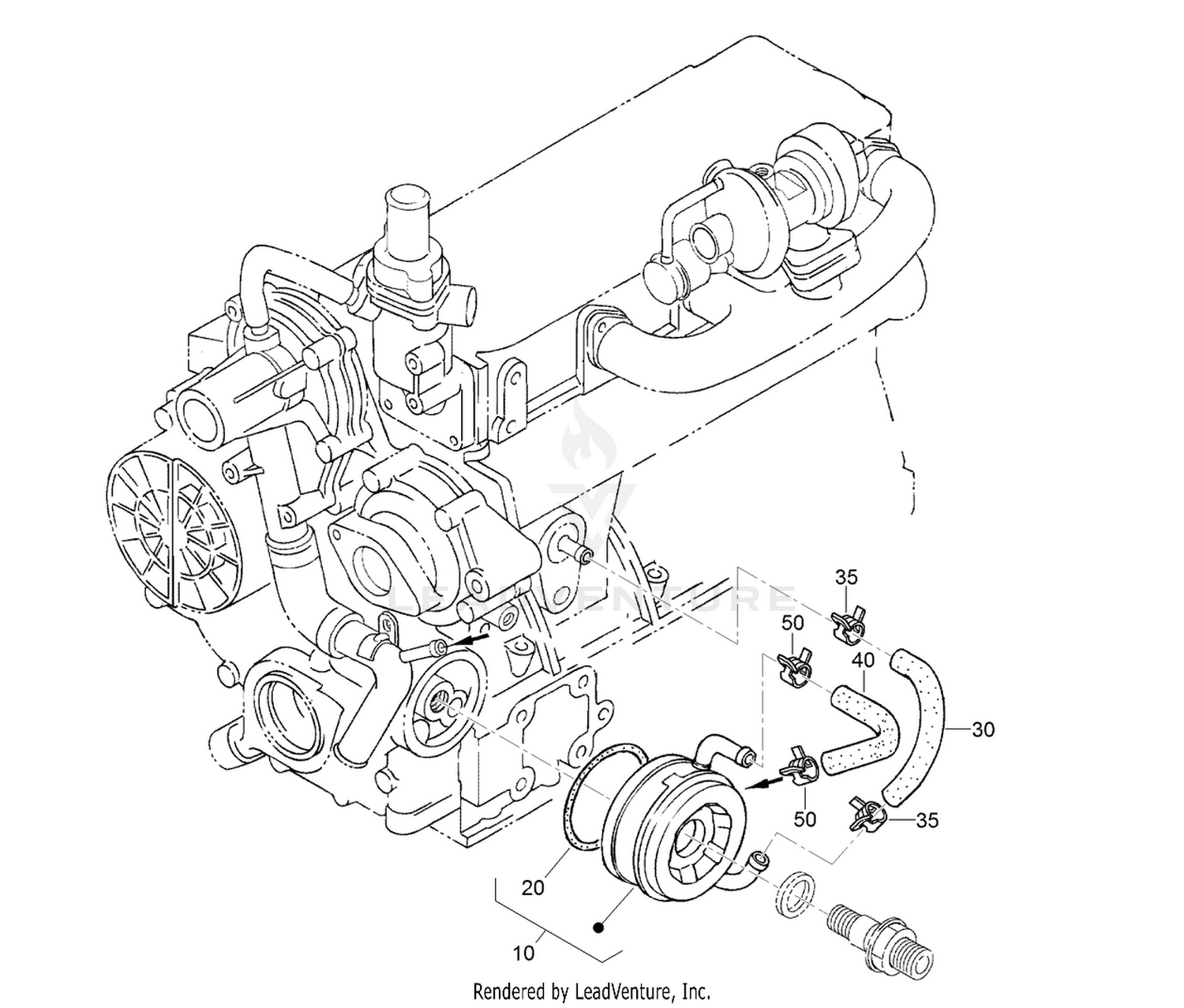 Oil Cooler Assembly