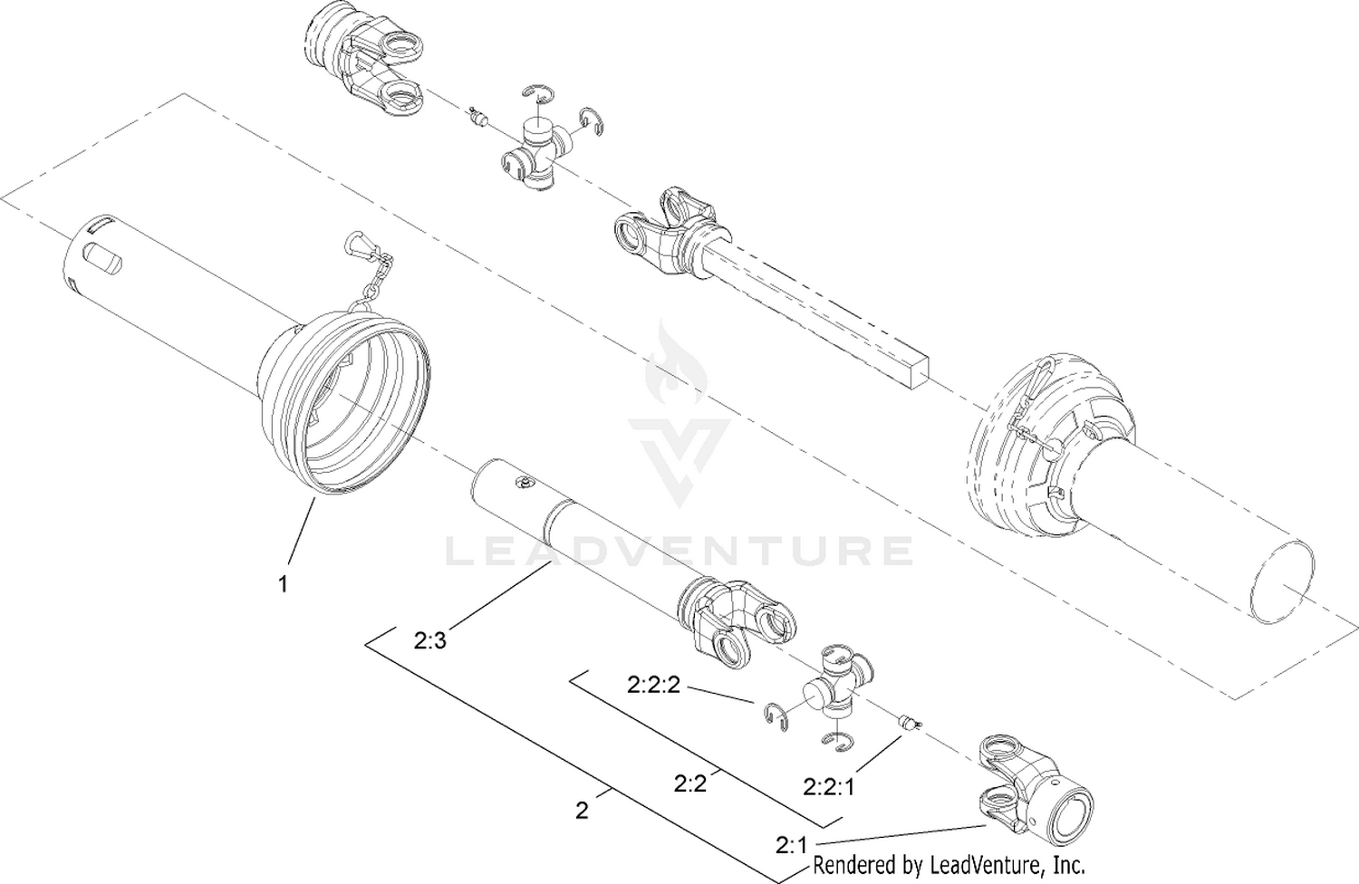 Joint, Tube and Guard Assembly No. 107-1146