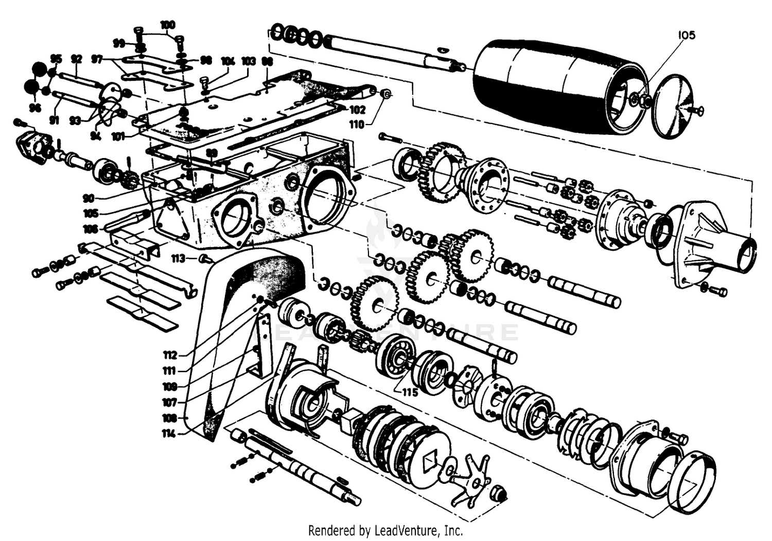 Transmission Case Assembly (continued) 3