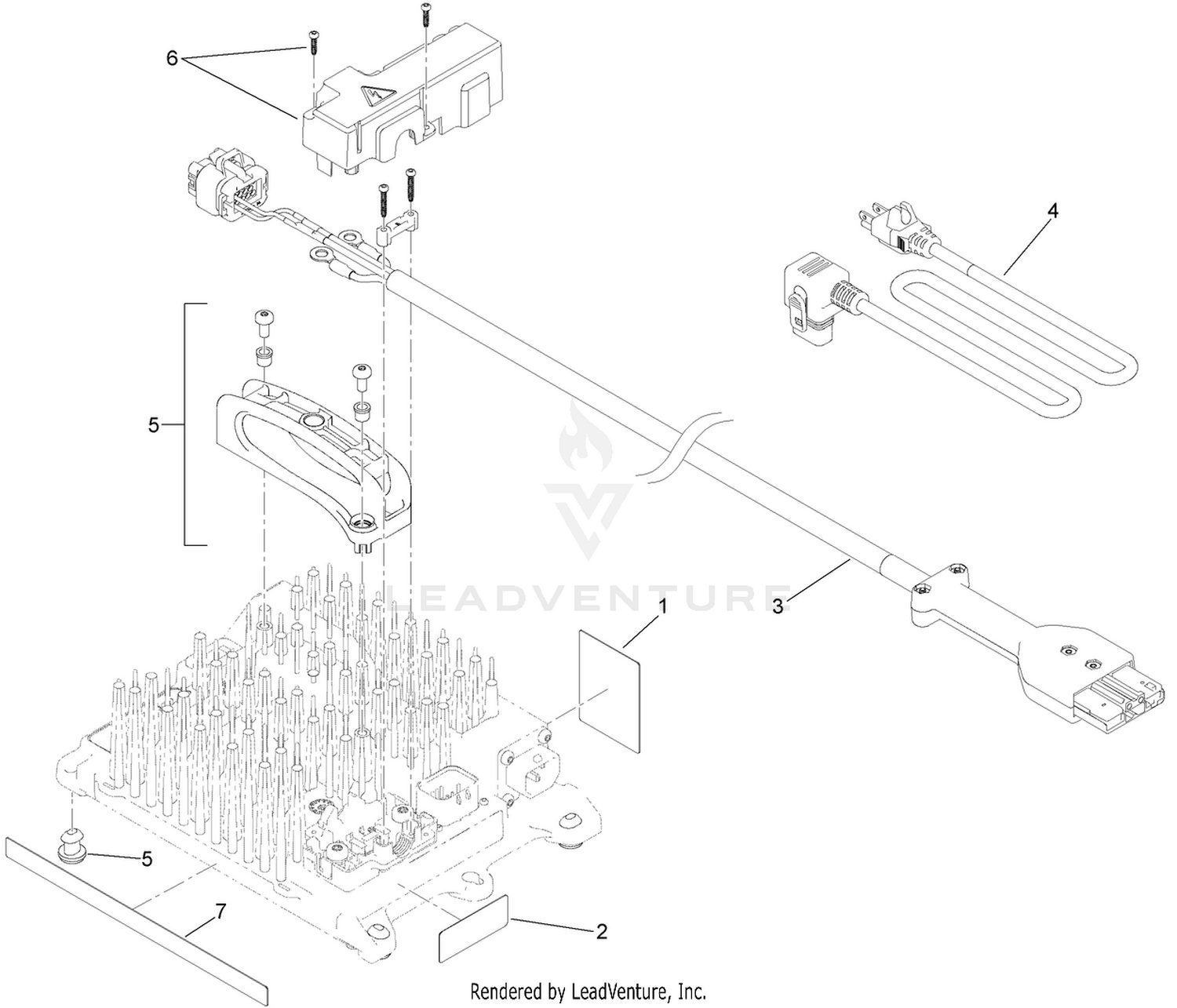 650W Lithium Battery Charger Assembly