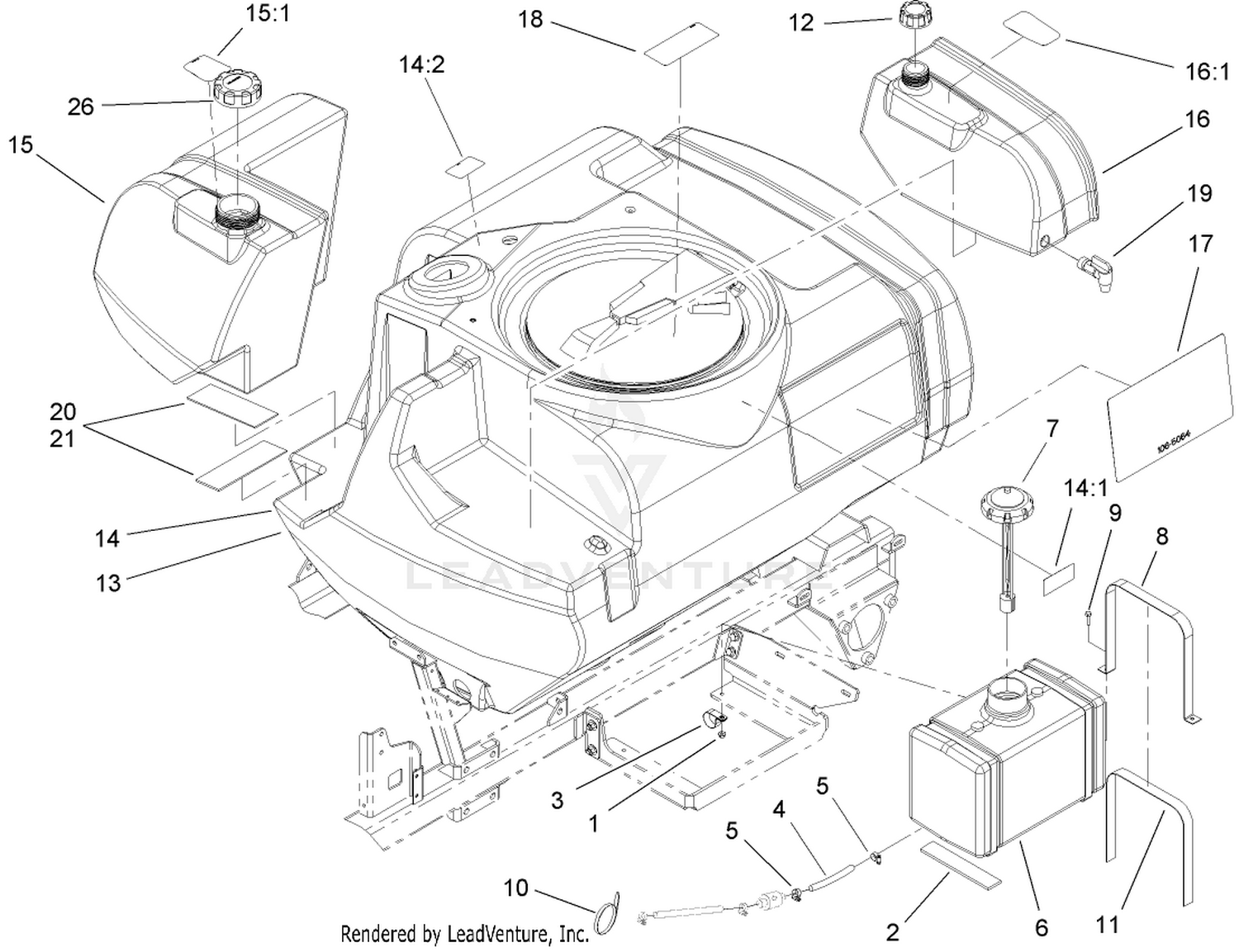 Fresh Water Tank Assembly
