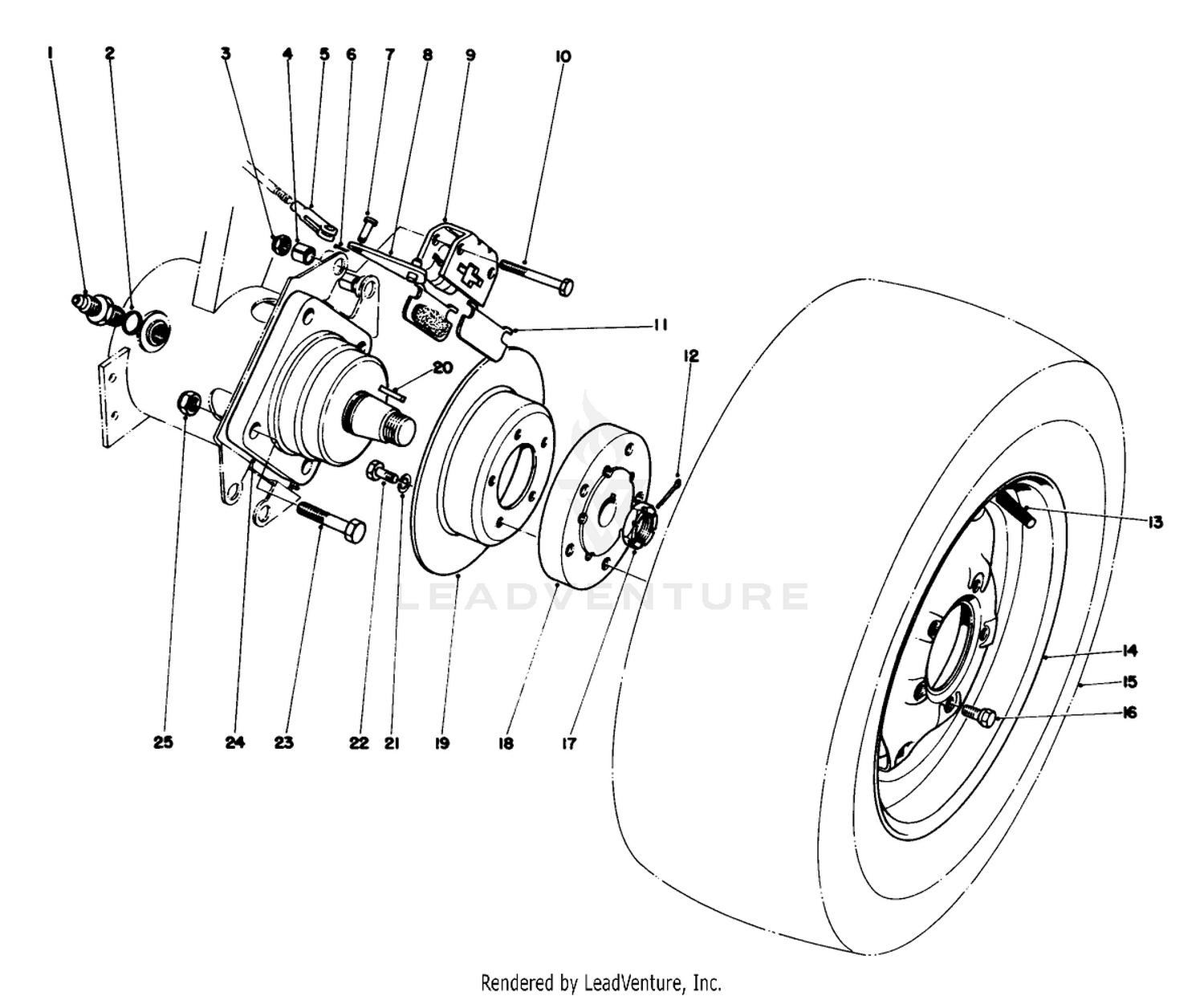 Front Wheel Assembly