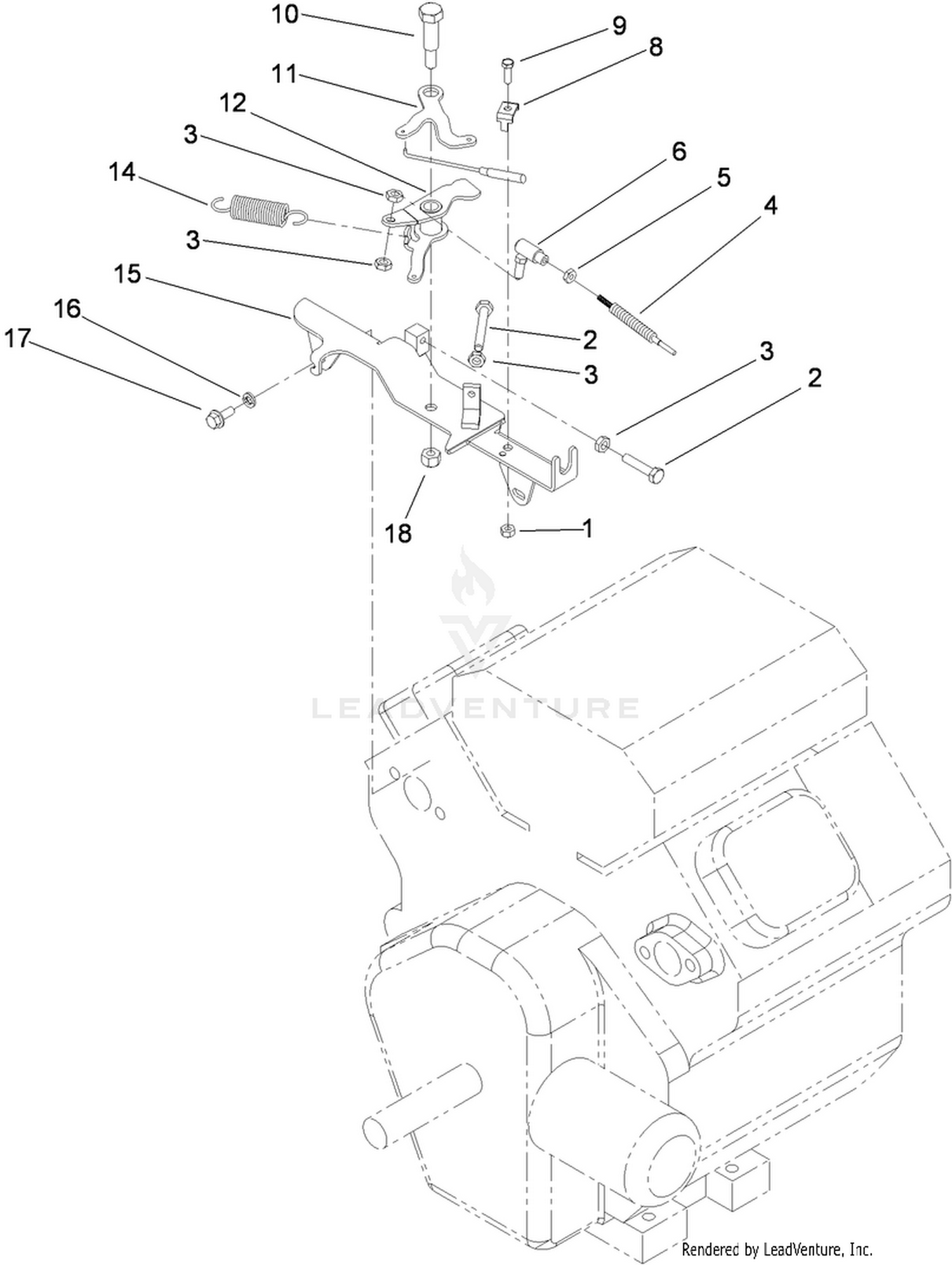 Throttle Linkage Assembly
