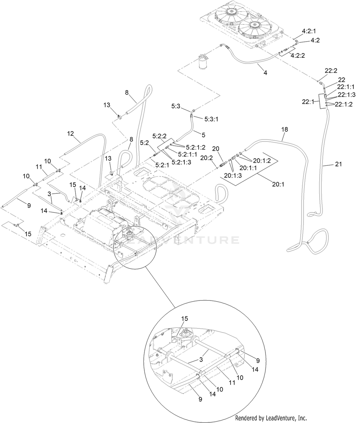 Heat Hose Assembly