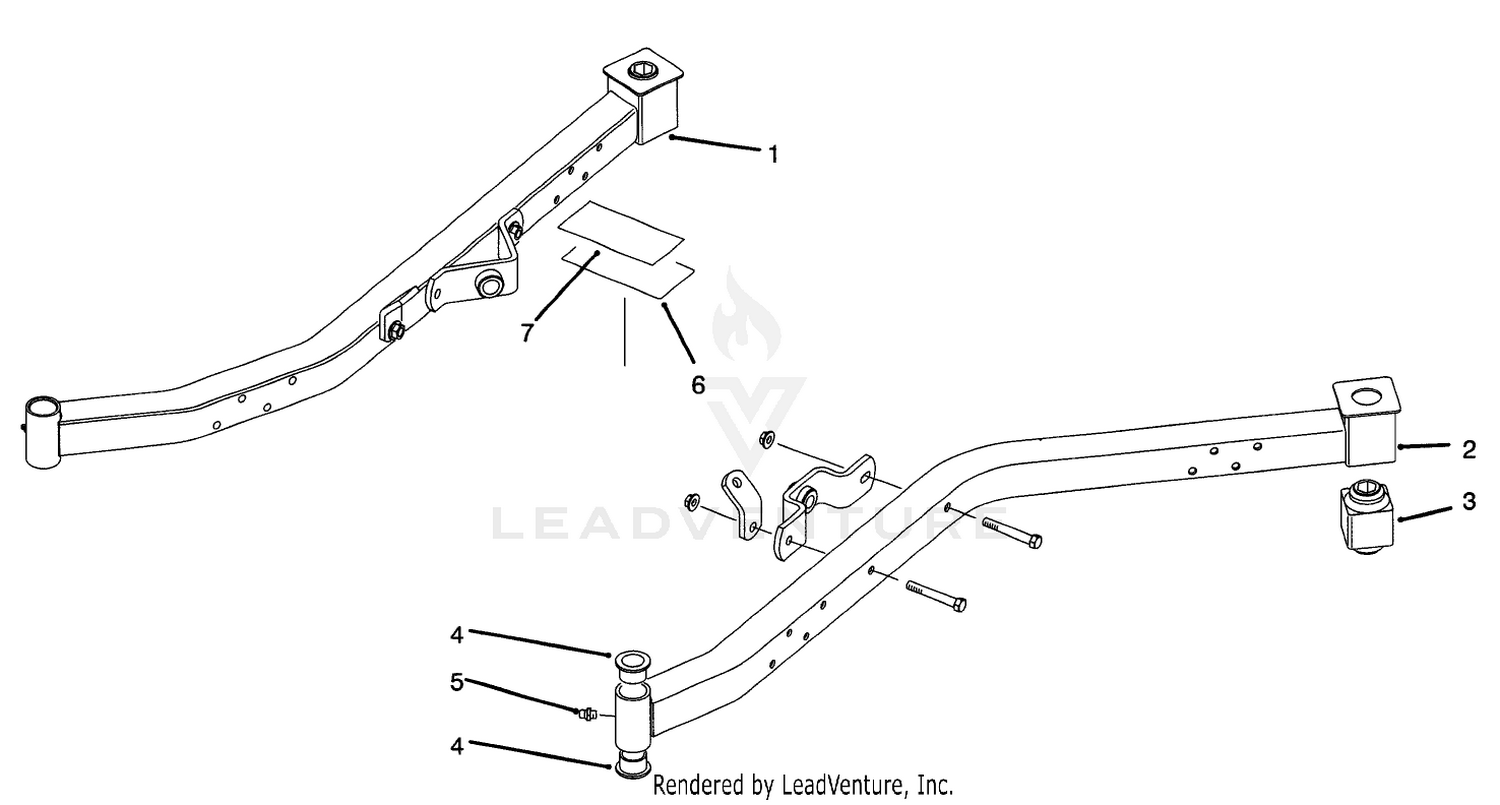 Castor Arm Assembly