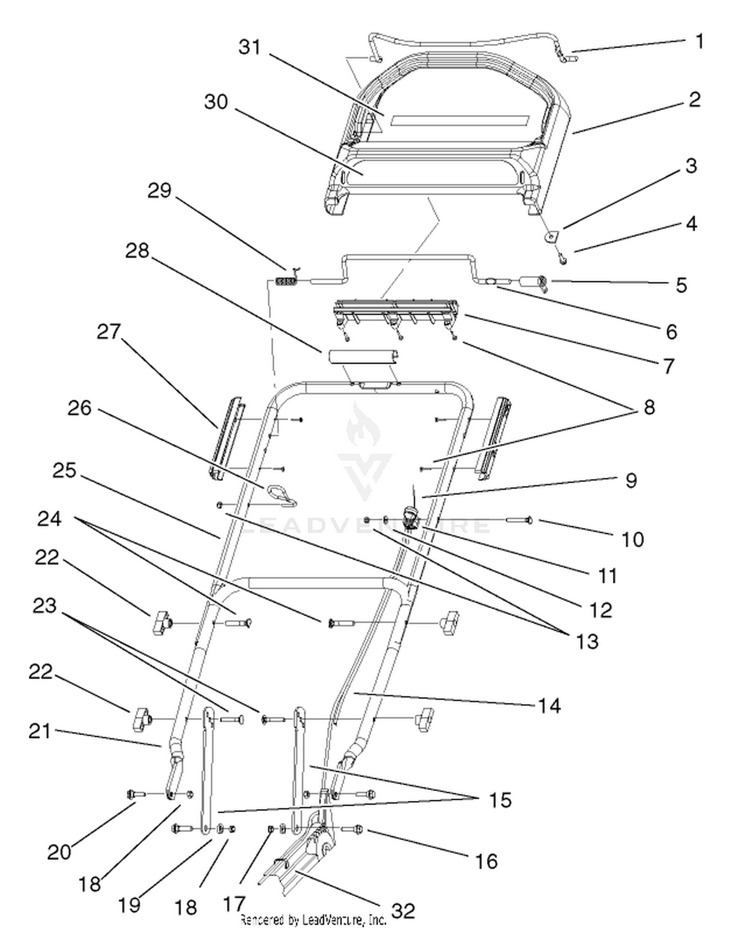 Handle and Control Assembly