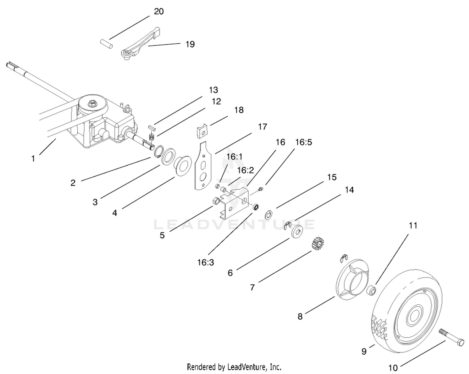 Rear Axle Assembly