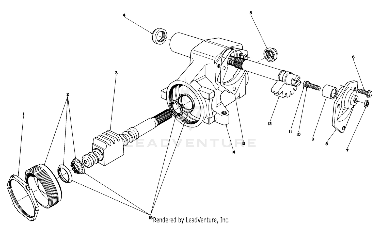 Steering Gear Assembly No. 41-8820