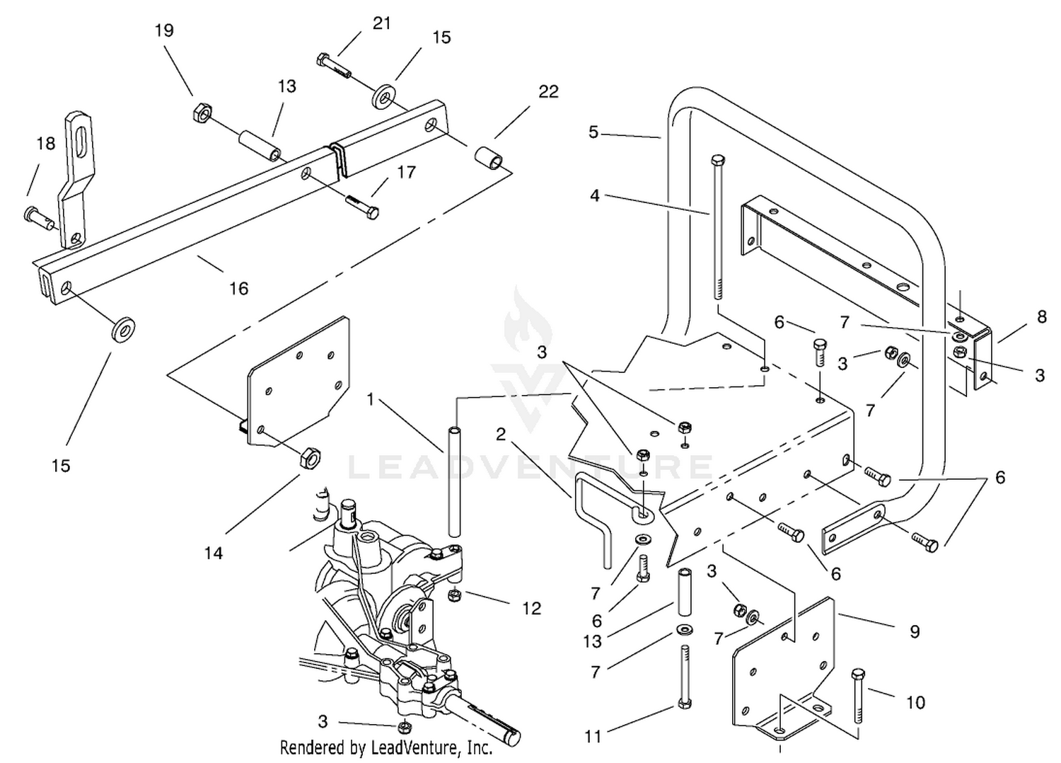 Stand Bar Assembly