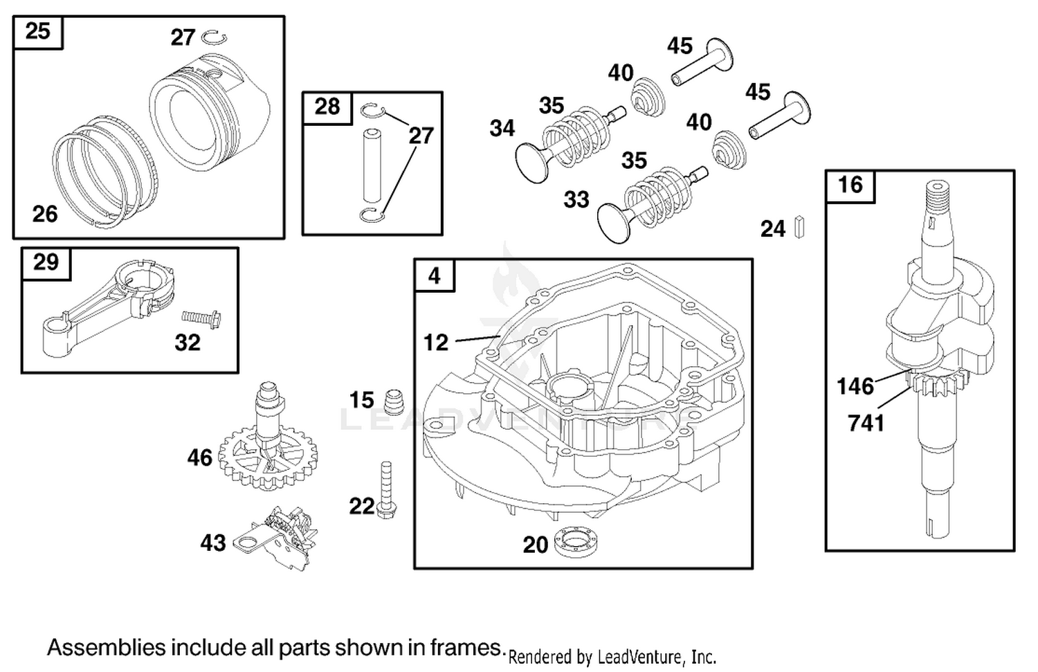 Engine Briggs  Stratton Model 12h802-1767-E1 2