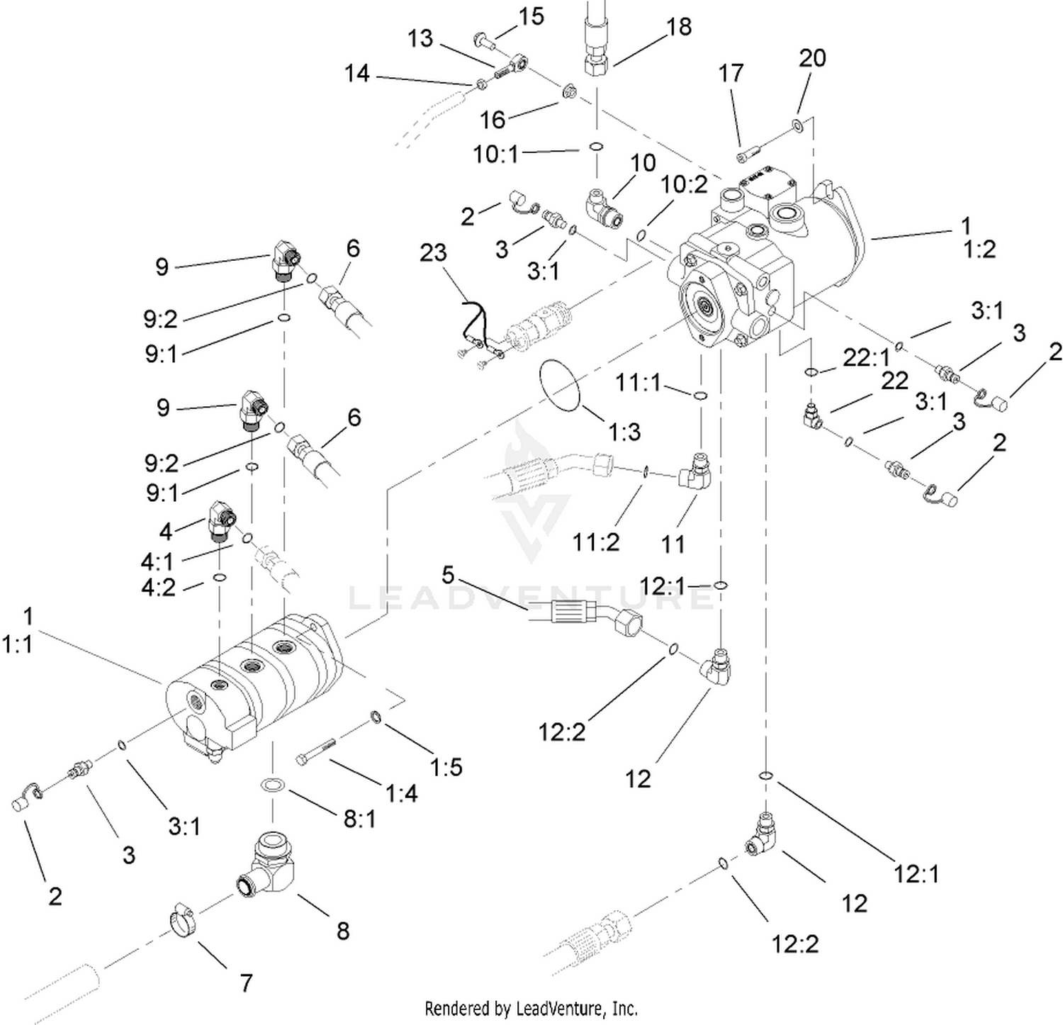 Hydraulic Pump Installation