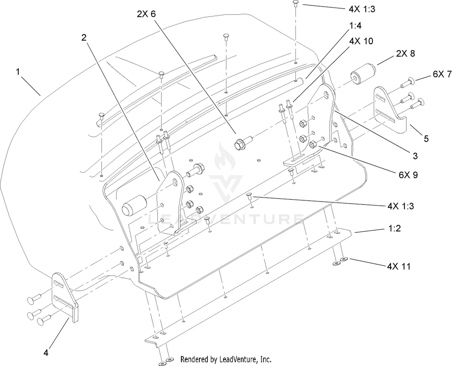 Fairway Basket Assembly No. 108-4991