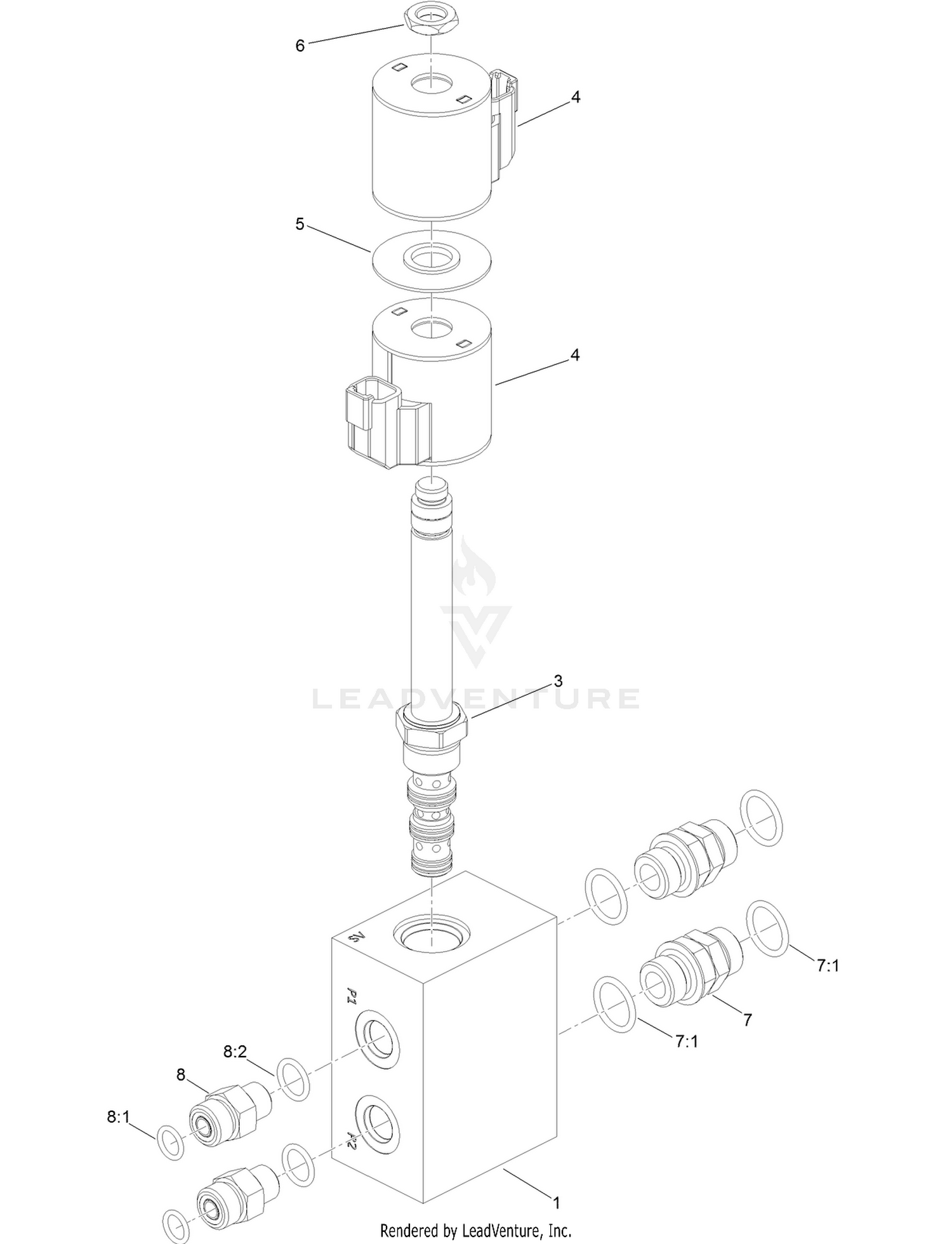 Auxiliary Manifold Assembly No. 140-3061