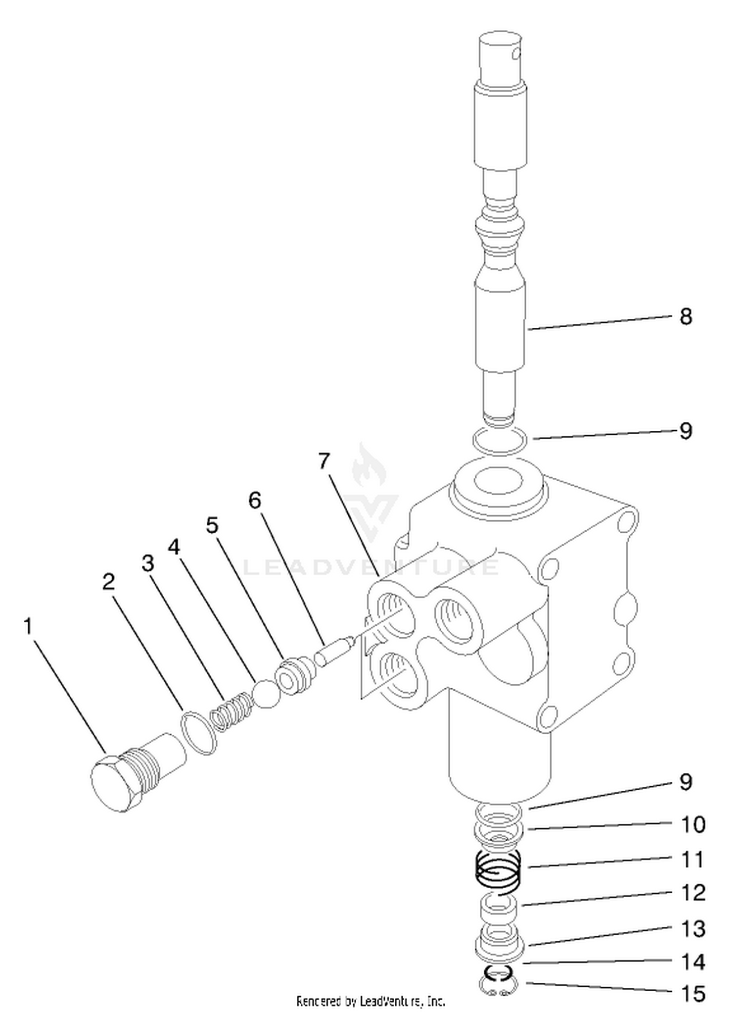 Control Valve Assembly No. 43-1950