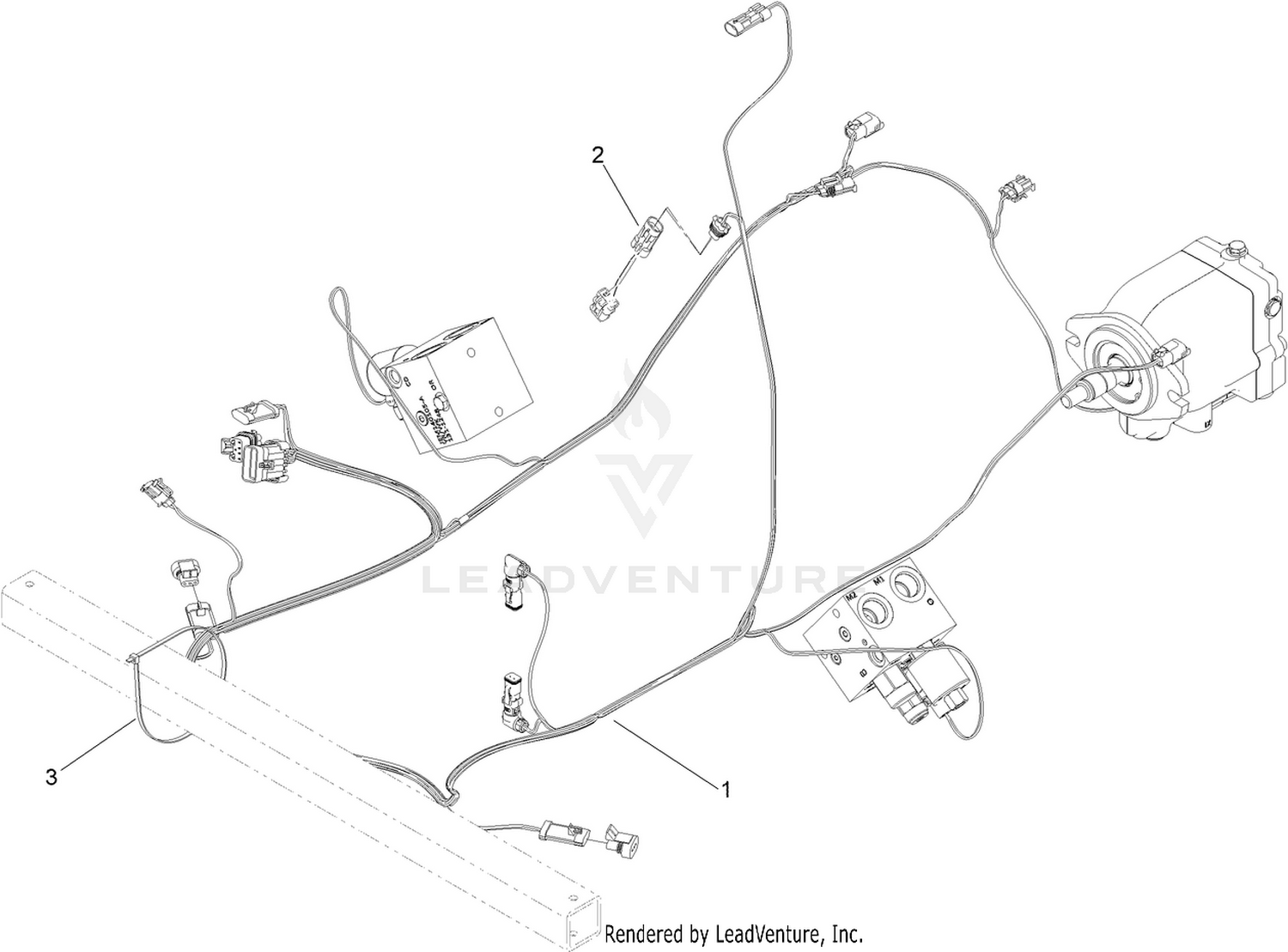 Rear Wire Harness Assembly