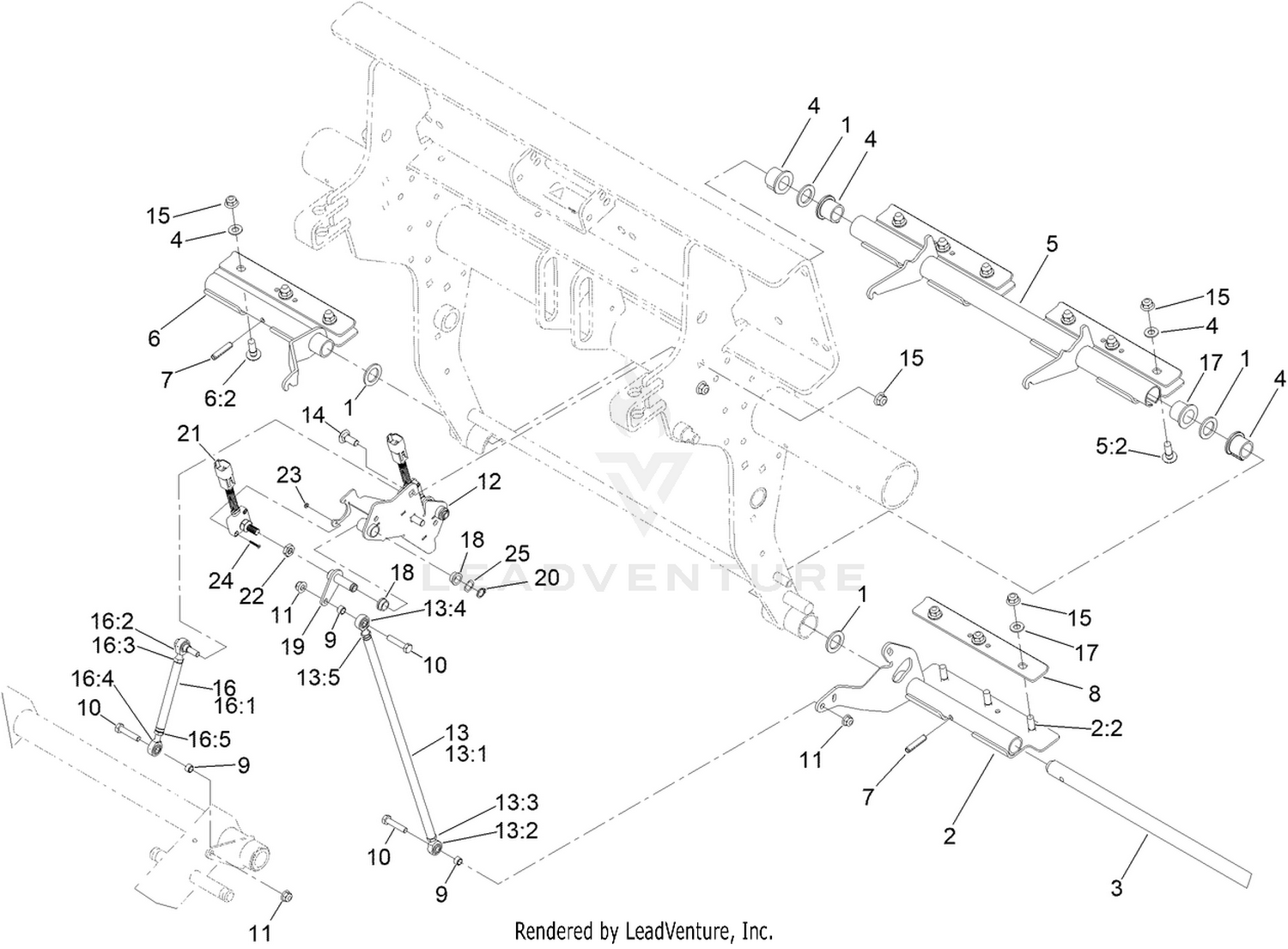 Turf Guard Mount Assembly