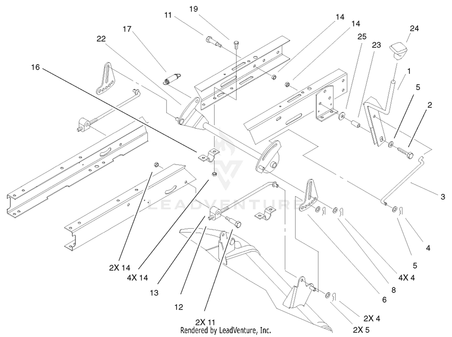 Height Of Cut Components Assembly