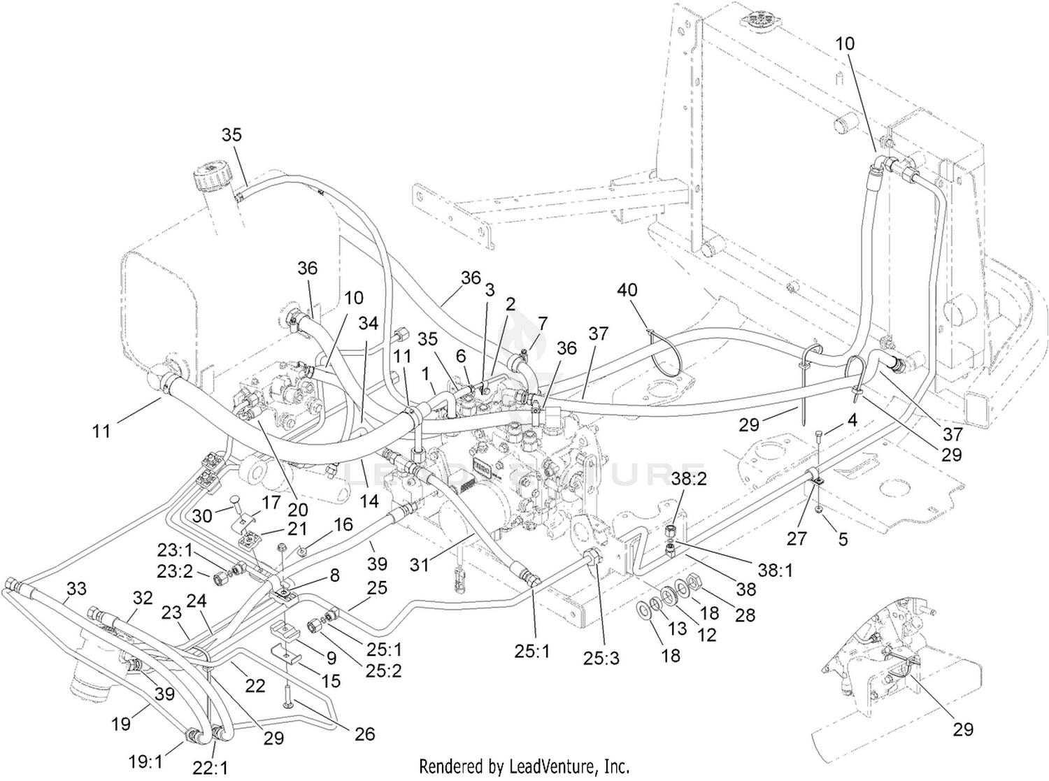 Hydraulic Tube and Hose Assembly