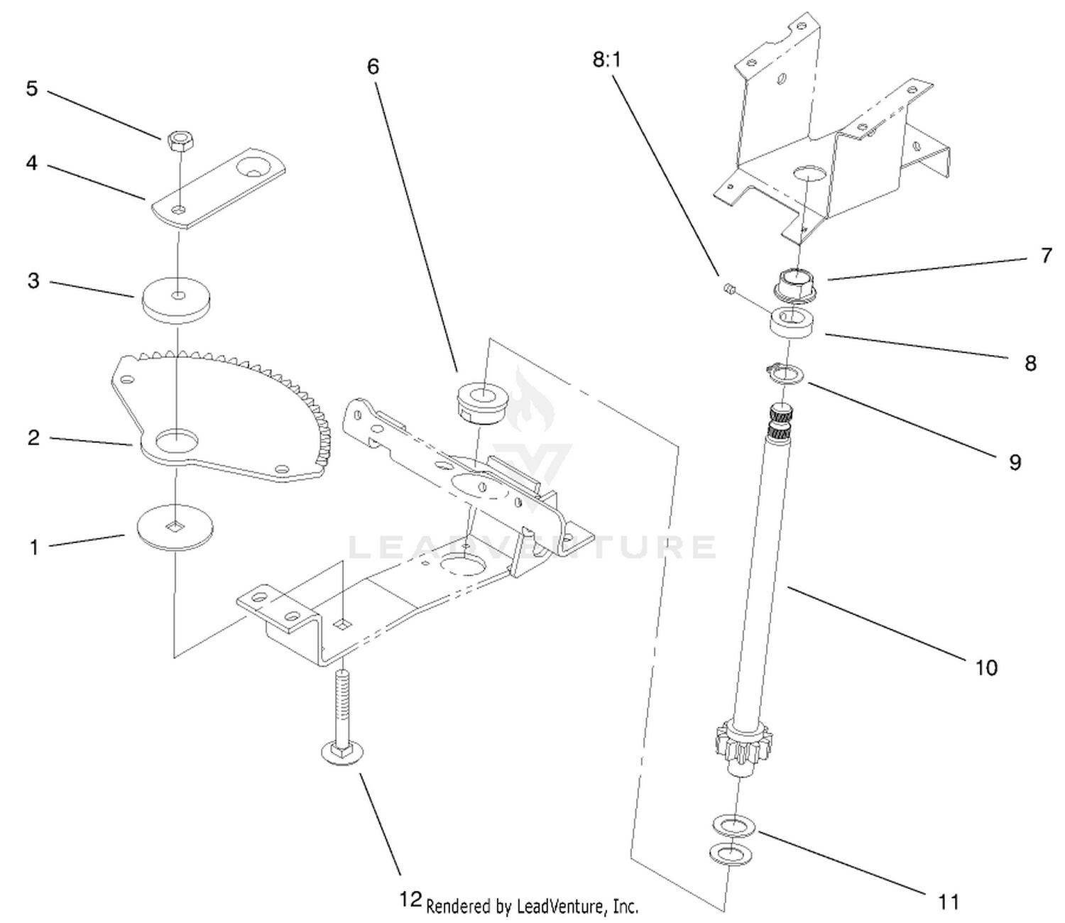 Lower Steering Assembly
