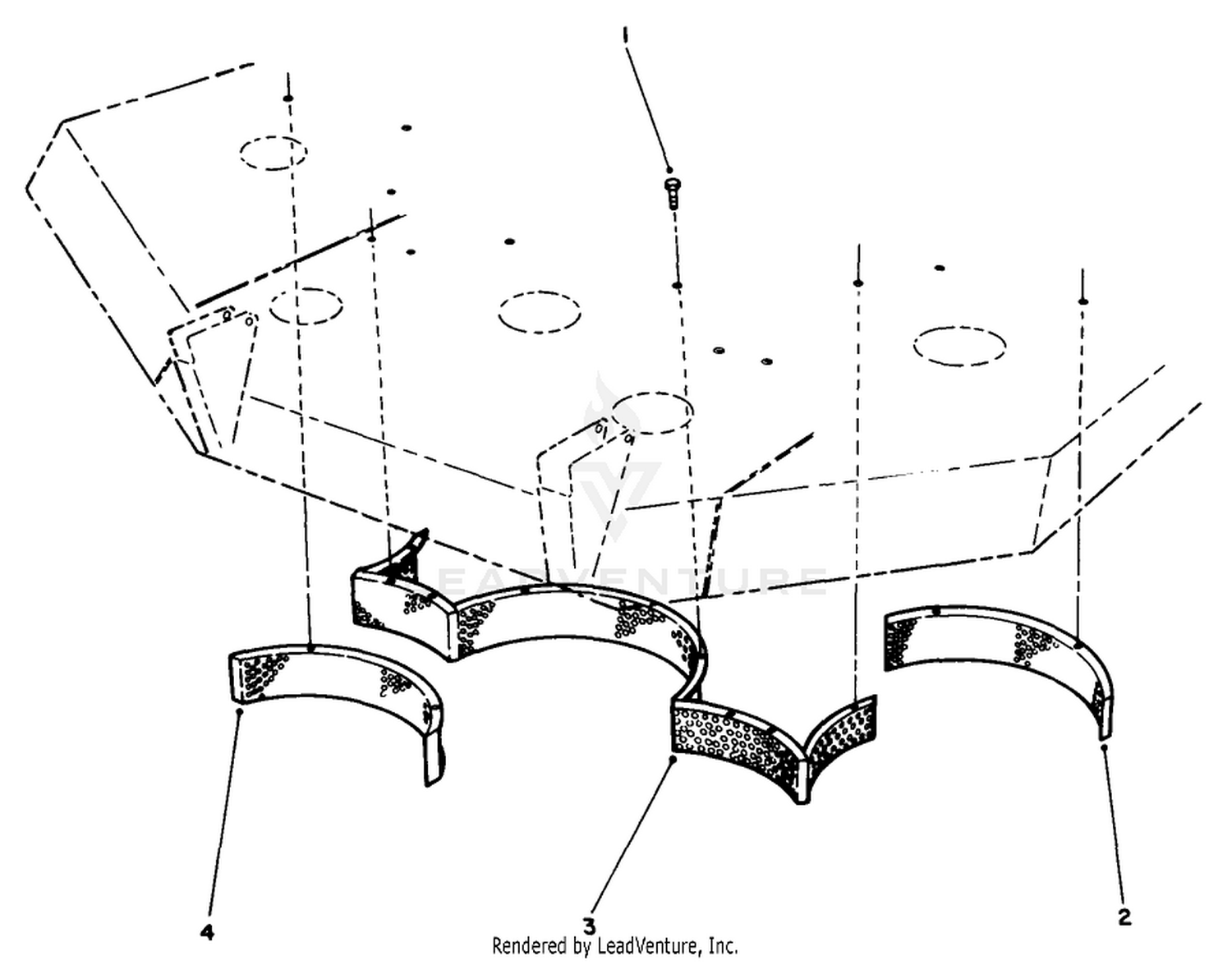 Mulcher Kit-Front Decks (model No. 30588)
