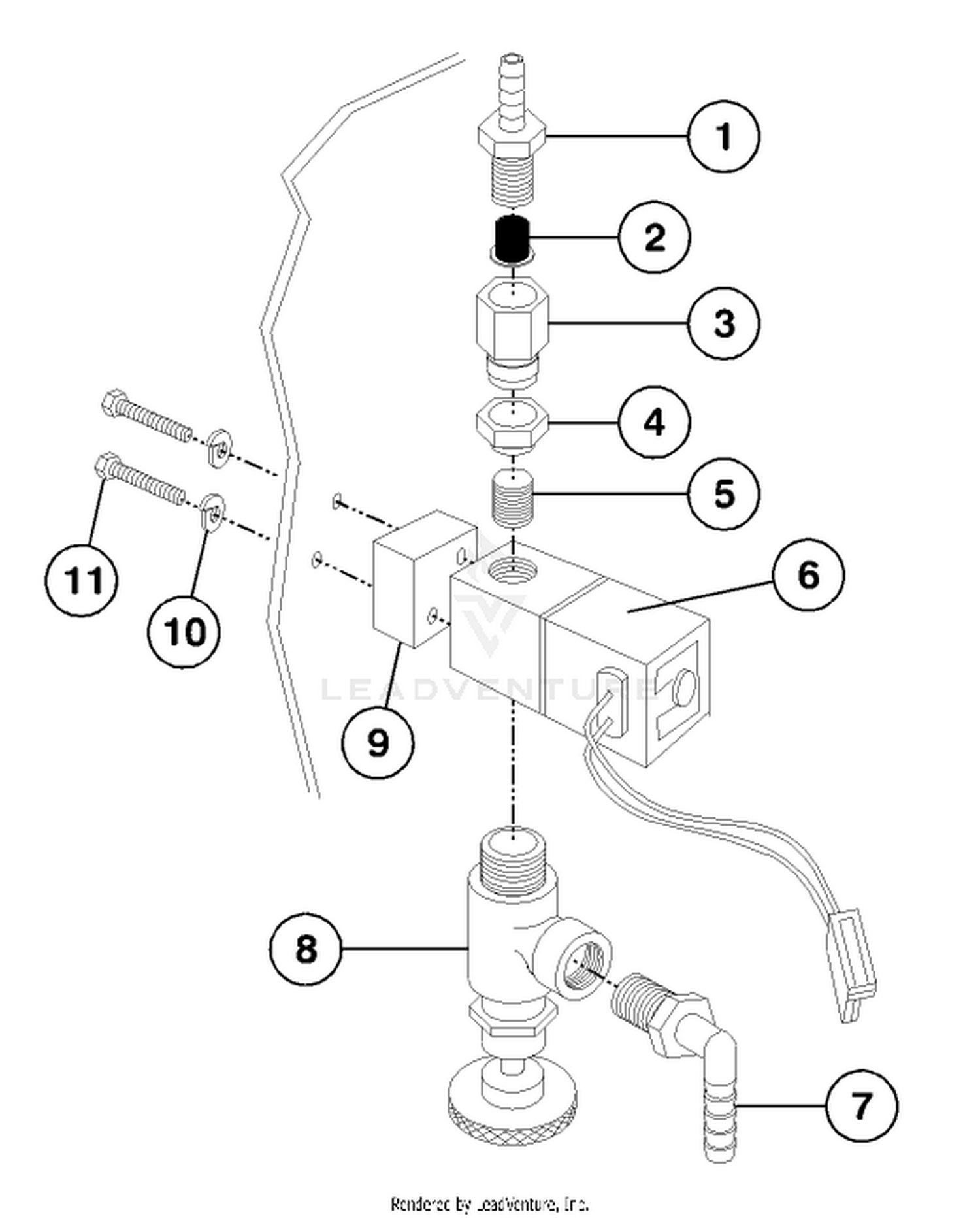 NEEDLE VALVE ASS-Y (94-7270)