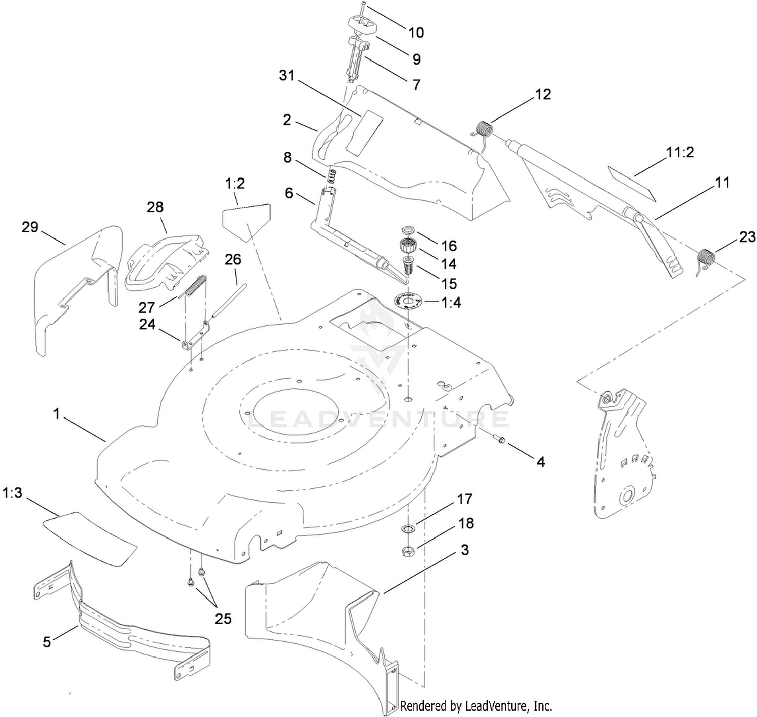 Housing and Rear Door Assembly